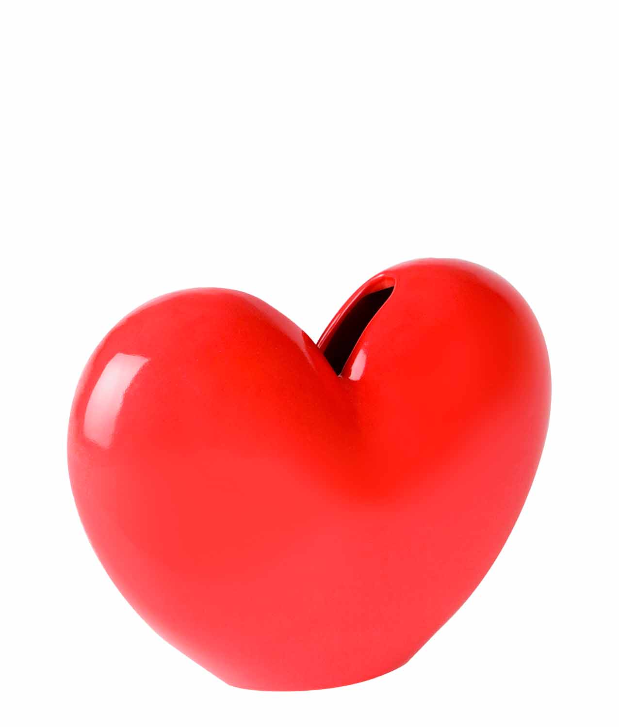 Vaso decorativo DOIY – cuore rosso