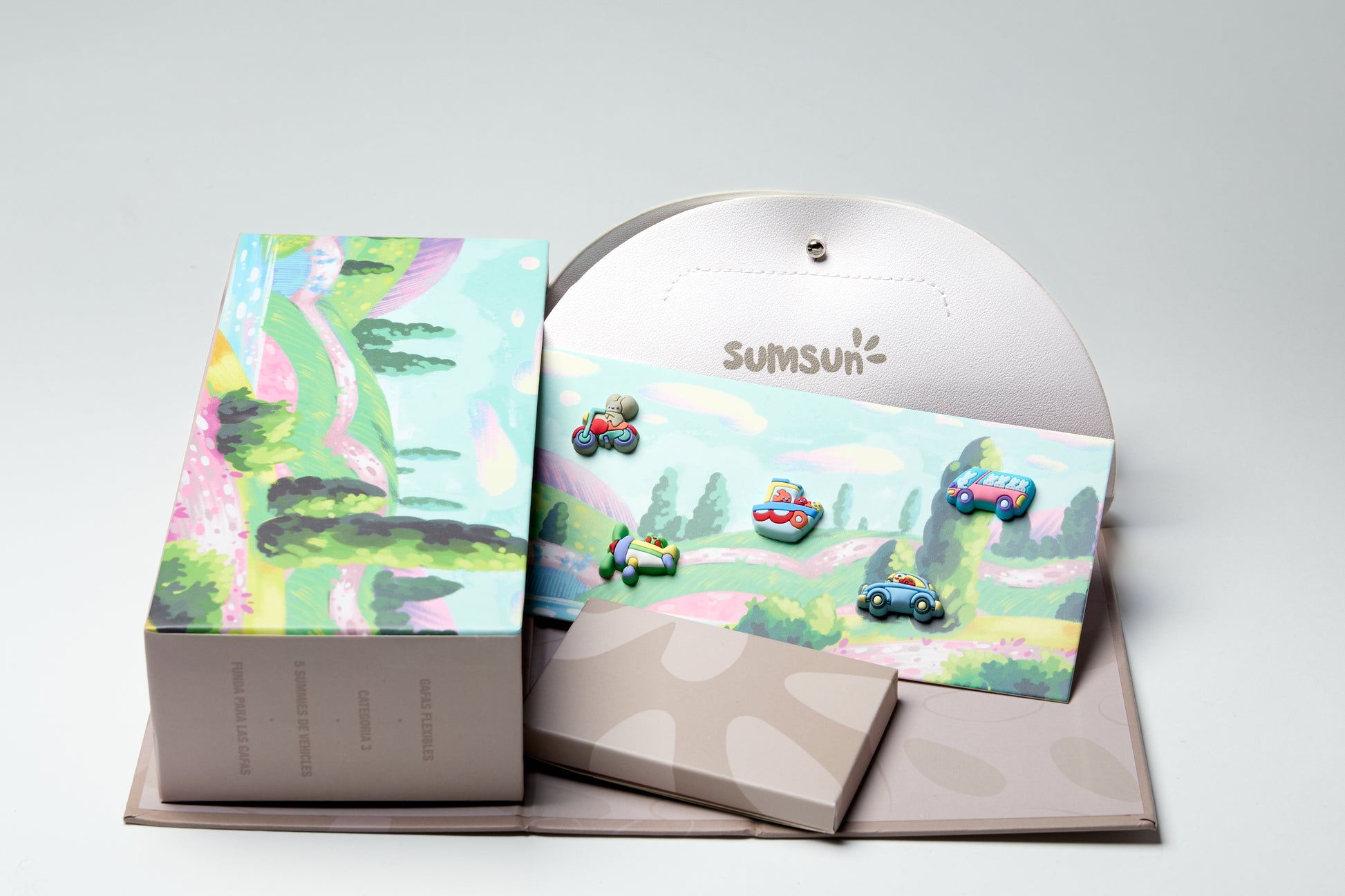 SumSun Okulary przeciwsłoneczne dla dzieci - Pojazdy