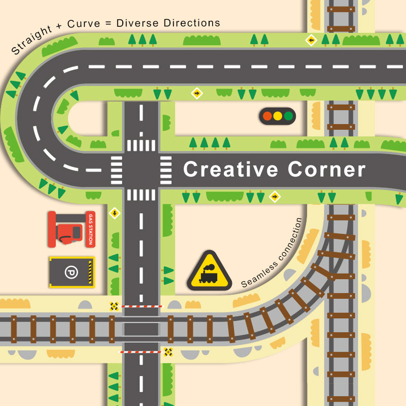 Taśmy i naklejki oznakowanie drogowe mideer (2 taśmy, 10 naklejek)