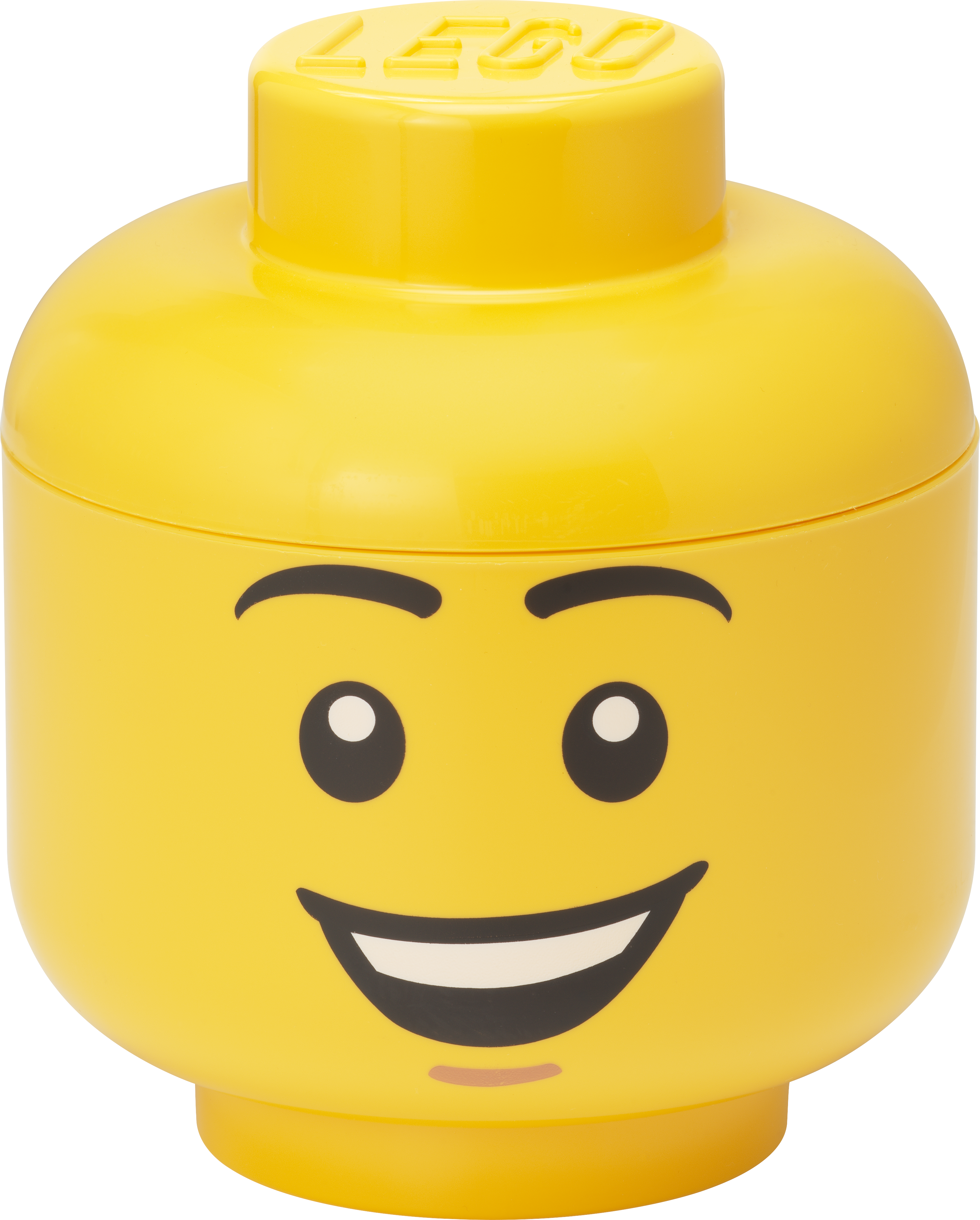 Pojemnik mała głowa LEGO® - Chłopiec z uśmiechem