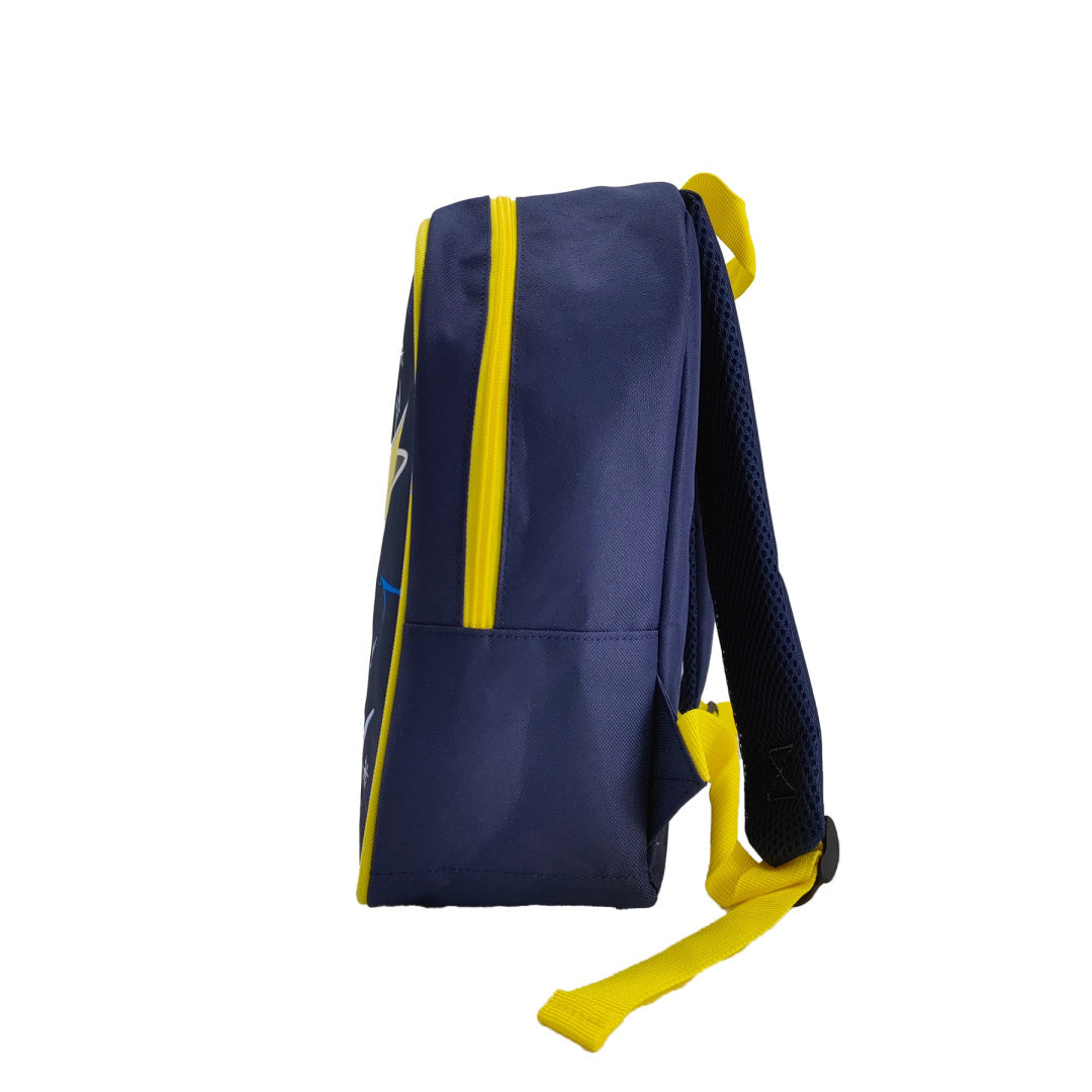 Granatowo-żółty plecak Pokémon dla dzieci z regulowanymi paskami i zamkiem błyskawicznym