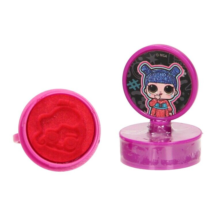Stempel LOL Surprise in Pink mit Figurenmotiv für Kinder von MOB