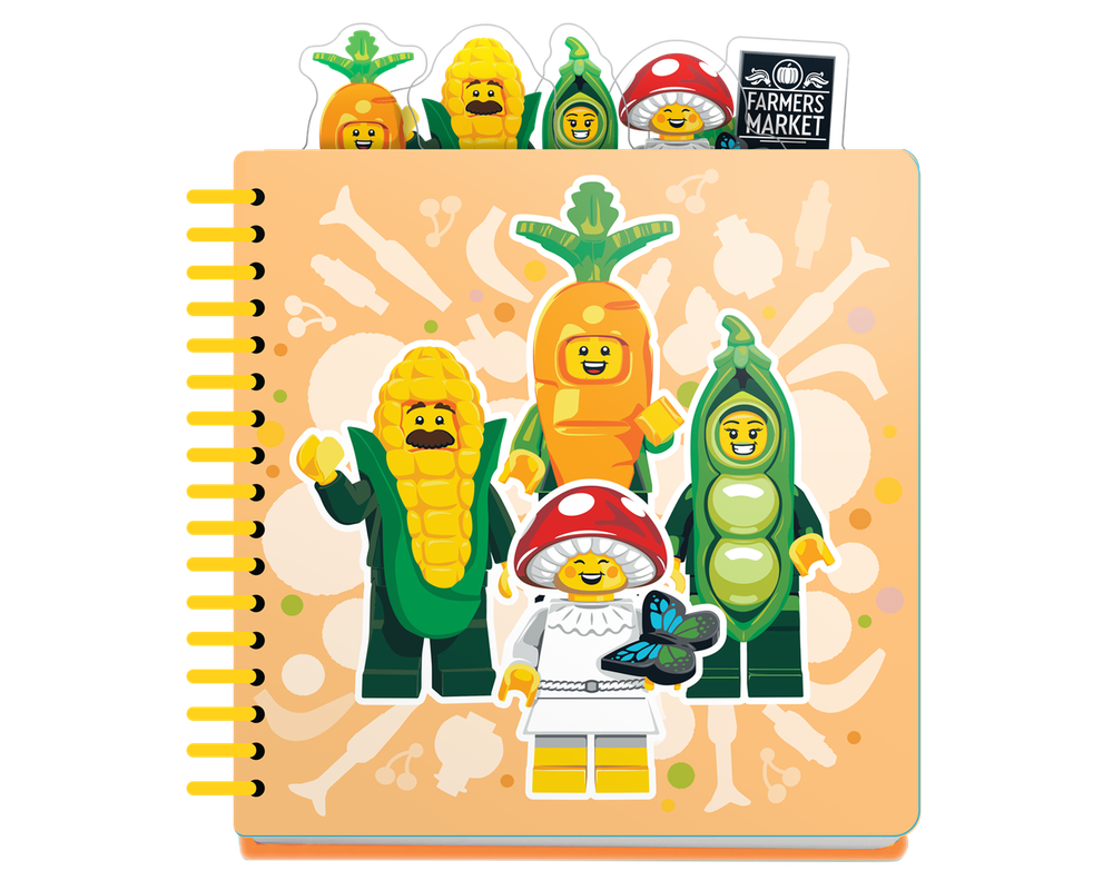 Caderno LEGO® Tab Farmers Market
