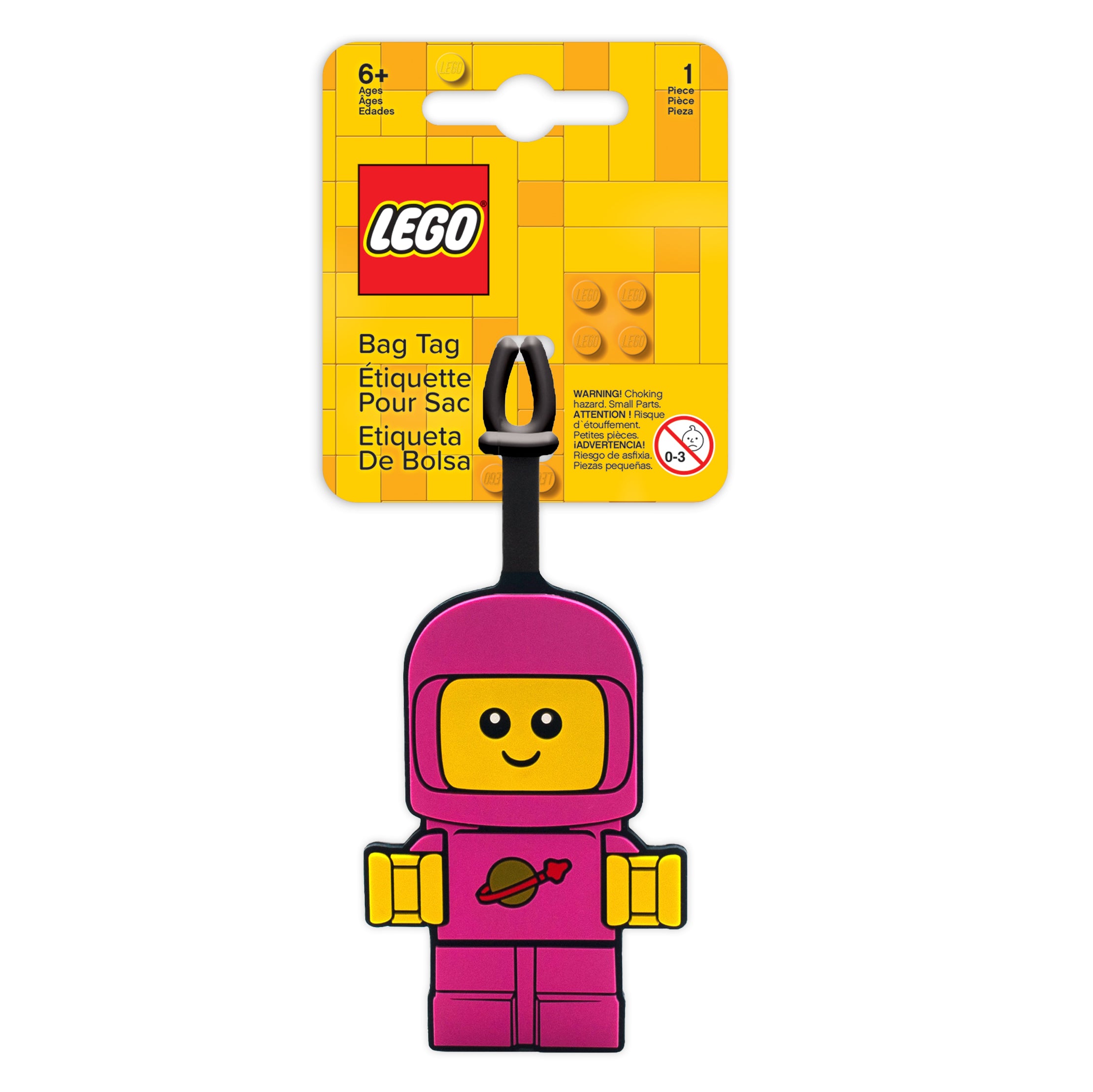 Zawieszka do bagażu LEGO® Pink Spacebaby