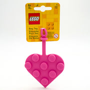 Zawieszka do bagażu LEGO® Różowe serce
