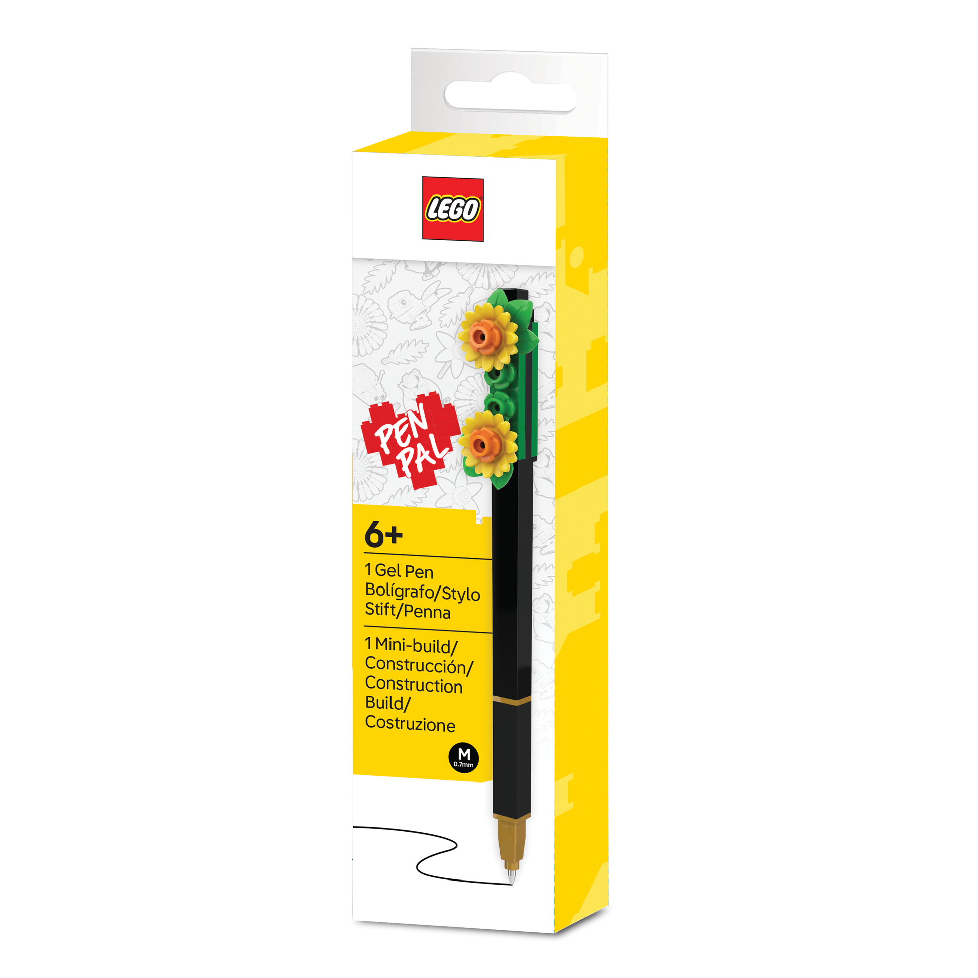 Długopis żelowy LEGO® Botanicals Sunflower