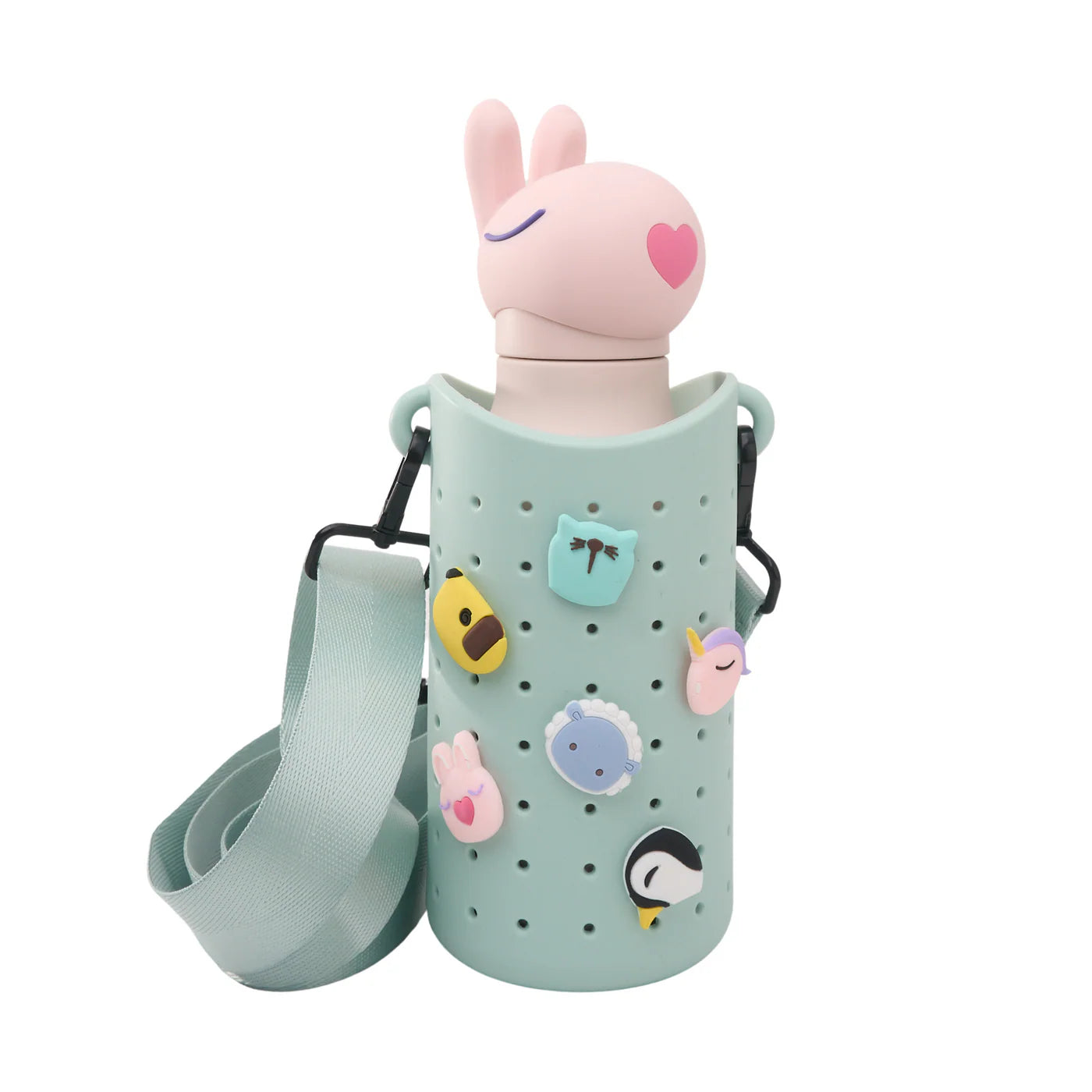 Étui pour bouteille Bestie Sling Asobu avec sangle – Vert