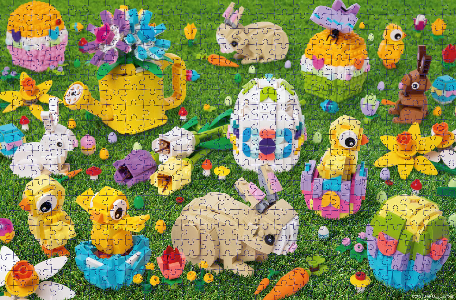 Puzzle LEGO – Easter Egg Hunt (500 el.)