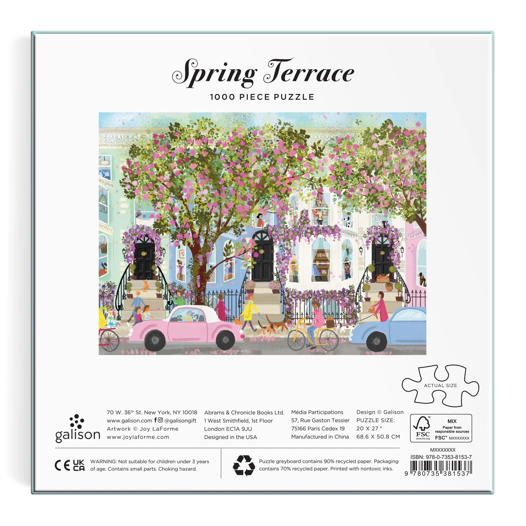 Puzzle Galison – Joy Laforme Spring Terrace (1000 el.)