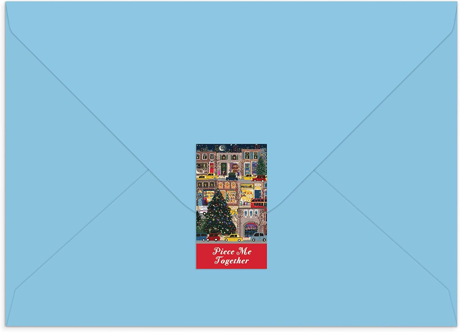 Galison – Joy Laforme Puzzle Winter Lights e cartolina di Natale (500 pz.)