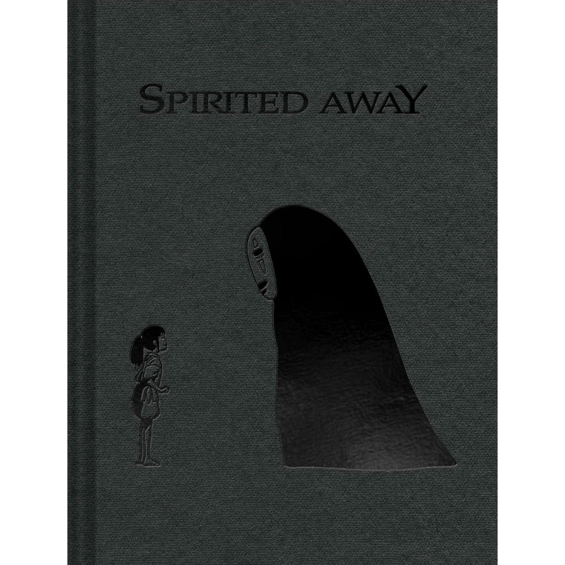 notatnik Spirited Away z czarną okładką i postaciami z filmu Studio Ghibli BV JACOB COMPANY