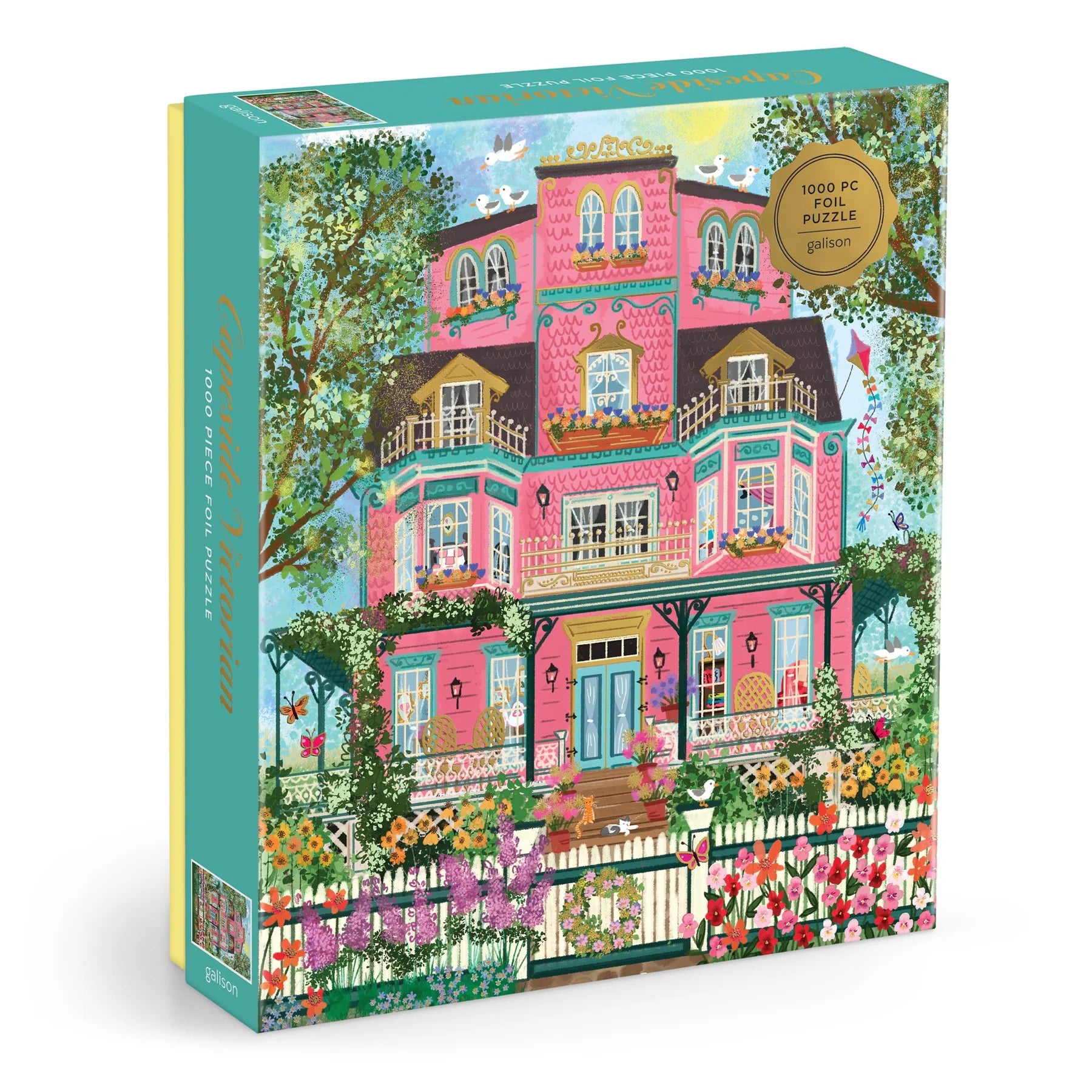 Puzzle Galison – Joy Laforme Capeside Victorian (1000 el.)