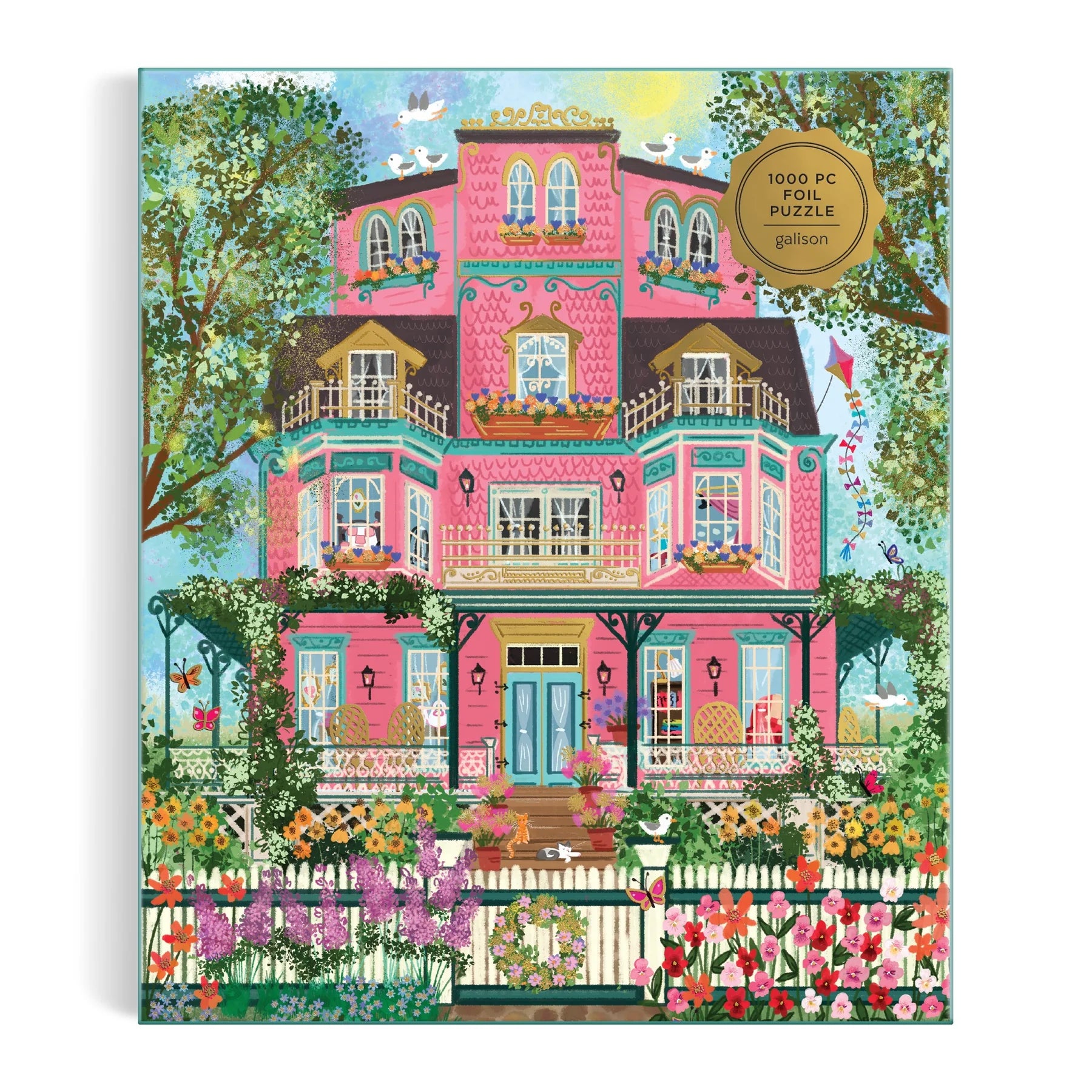Puzzle Galison – Joy Laforme Capeside Victorian (1000 el.)