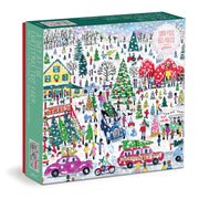 Puzzle świąteczne Galison Michael Storrings – Christmas Tree Farm (1000 el.)