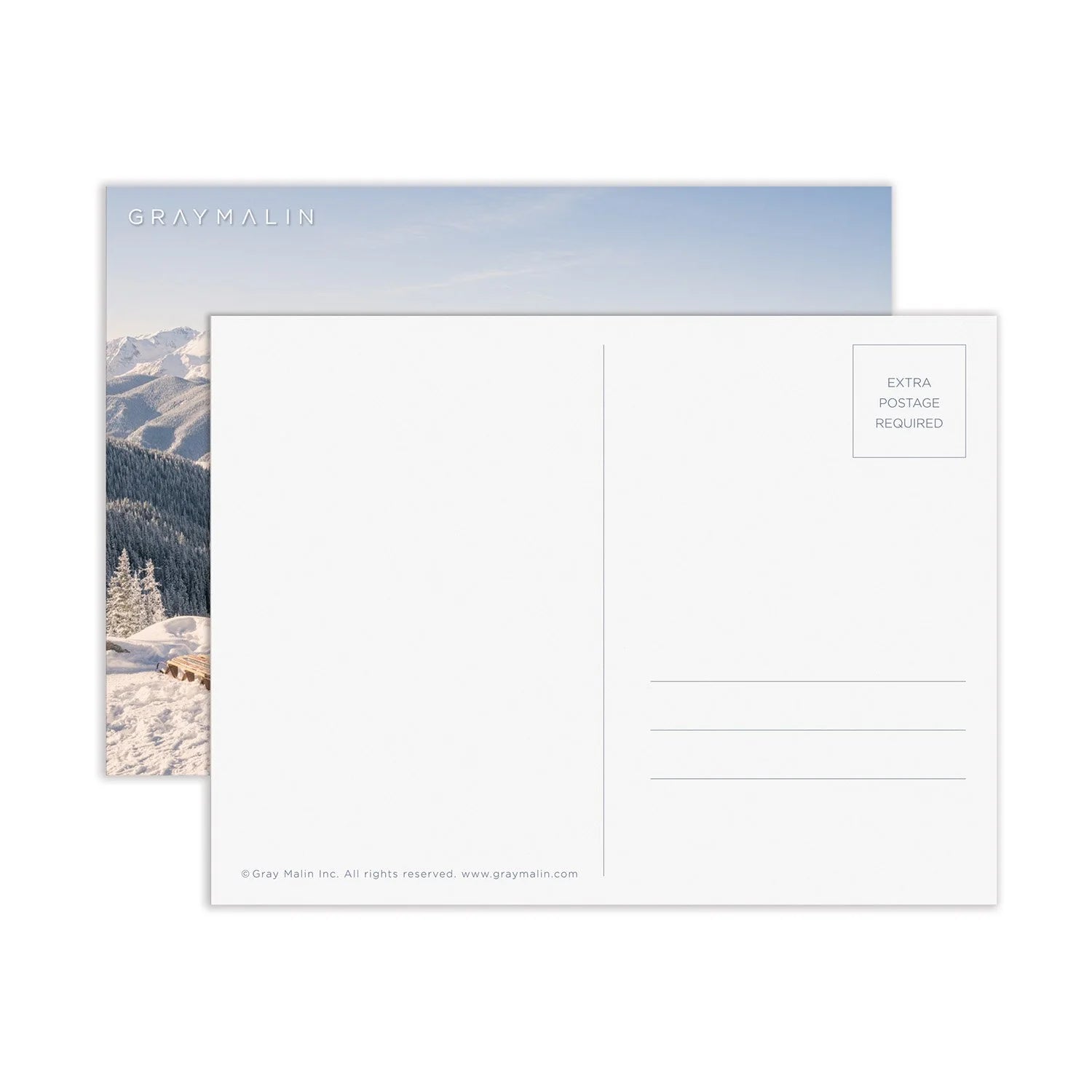 Galison Gray Malin – Rompecabezas de vacaciones de invierno (500 piezas)