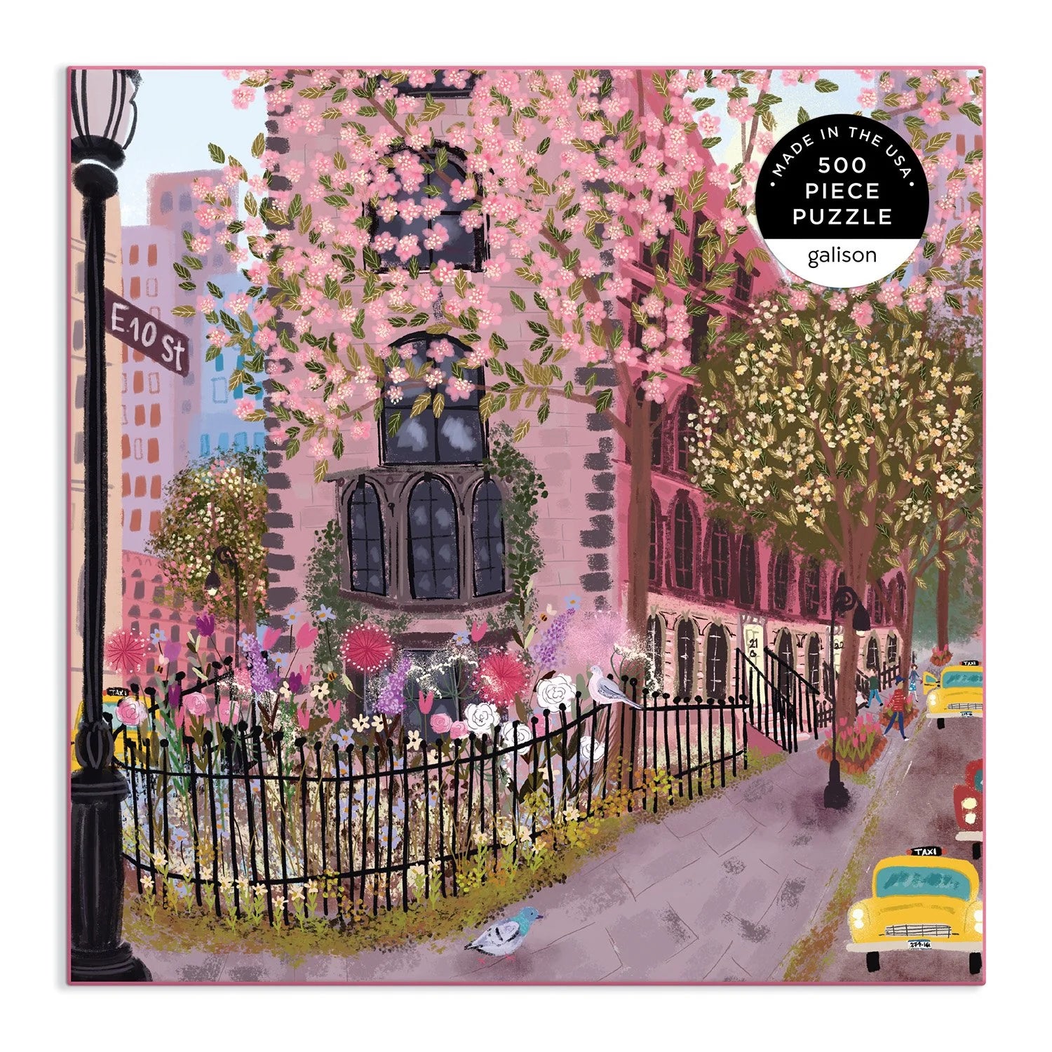 Puzzle Galison – Blooming Streets (500 el.)
