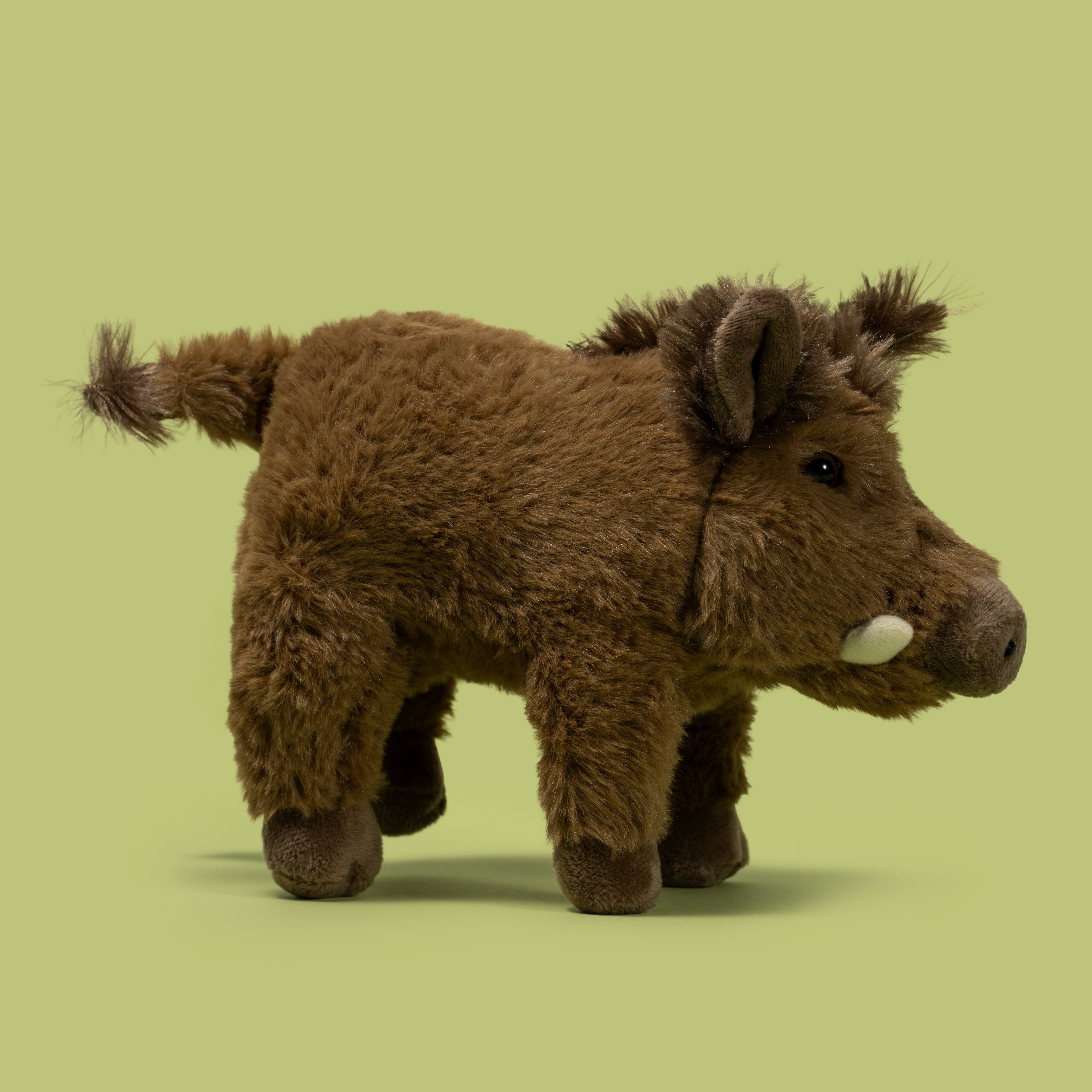 Pluszak dzik Wild Planet o miękkim brązowym futerku i realistycznym wyglądzie