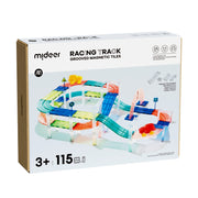 Magnetic blocks with mideer cars – Race track (115 pcs.)