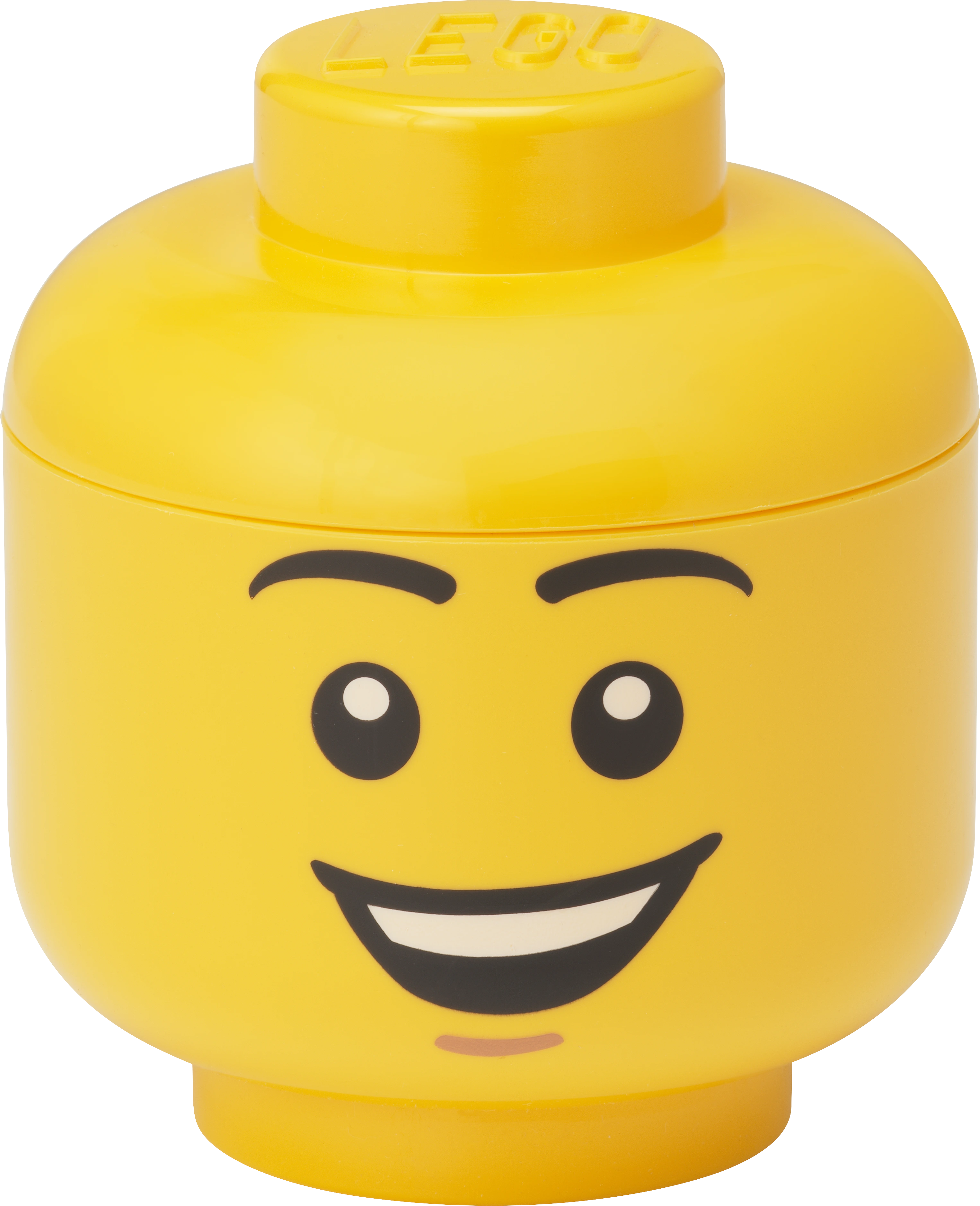 Pojemnik mini głowa LEGO® - Chłopiec z uśmiechem