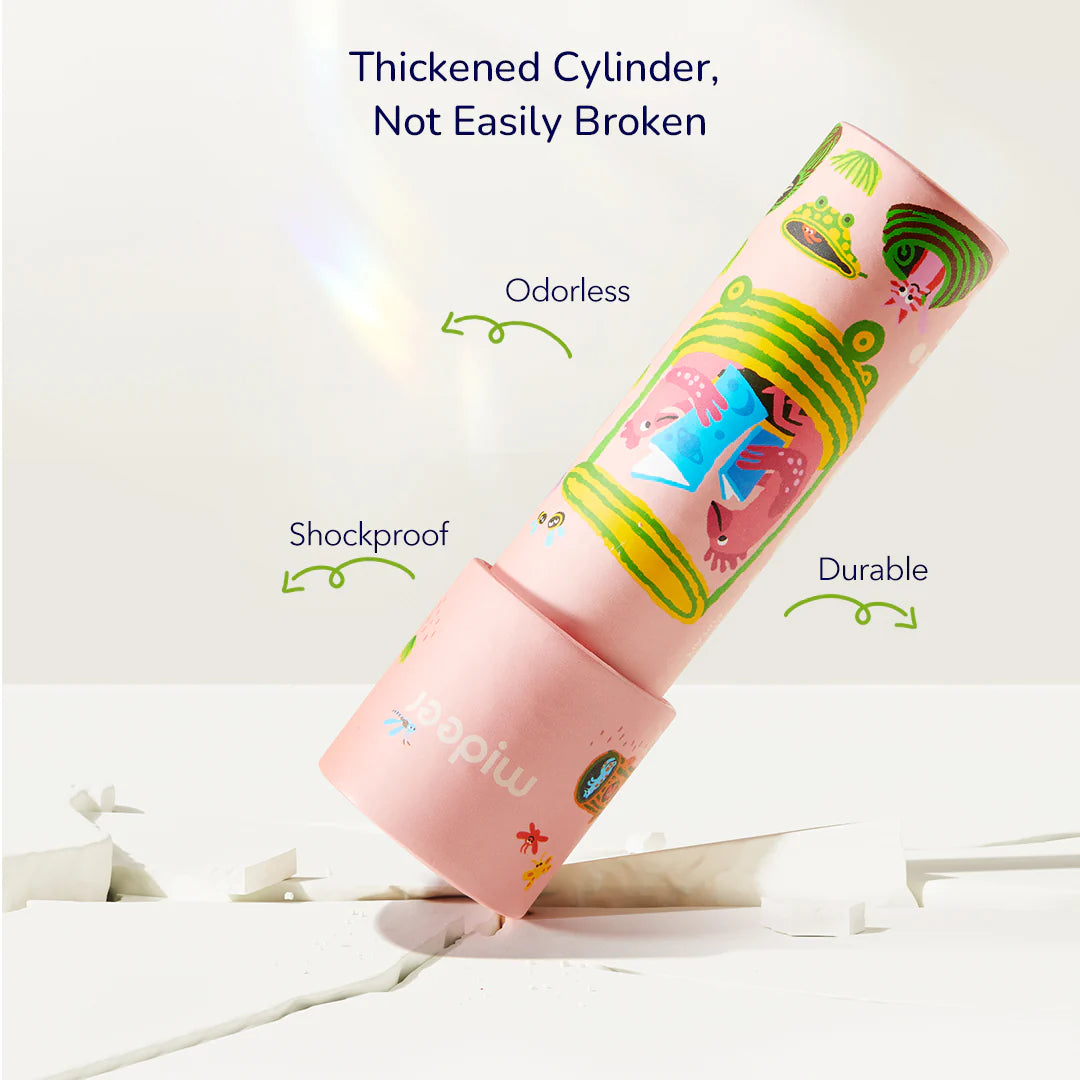 Kolorowy kalejdoskop zwierzęca olimpiada z grubym cylindrem odporny na wstrząsy