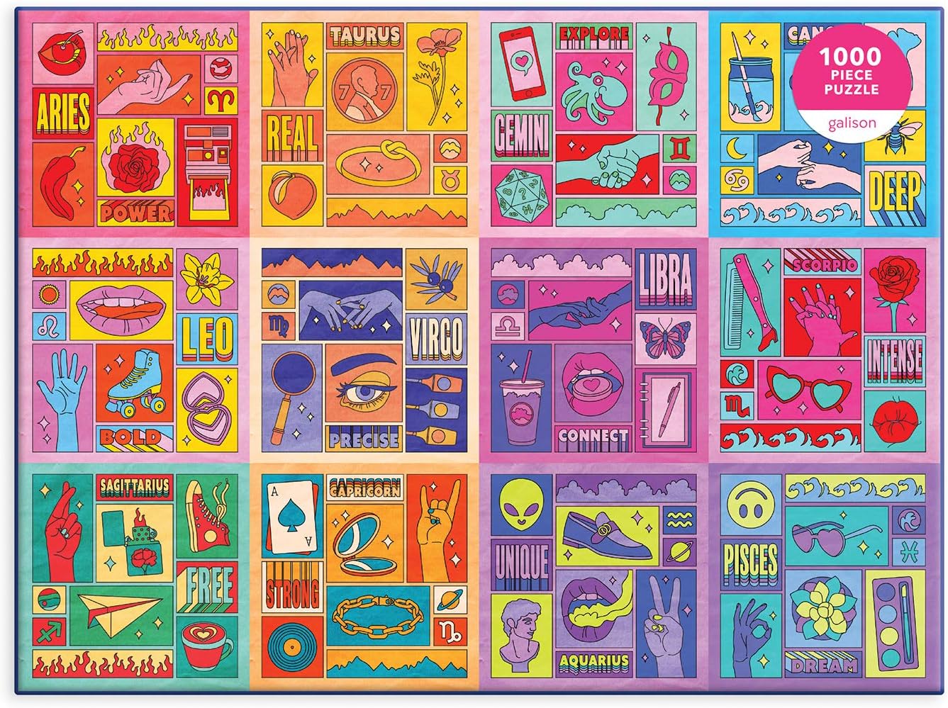 Puzzle Galison – Zodiac Power (1000 el.)