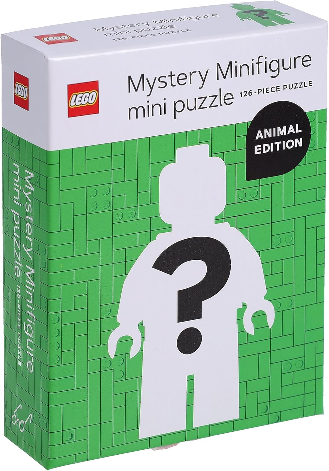 LEGO minipuzzle zwierzęta Mystery Minifigure puzzle 126 elementów z motywem zwierząt