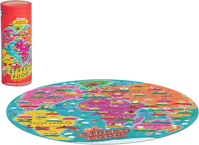 Rompecabezas de Ridley's - Amante de la comida callejera (1000 piezas)