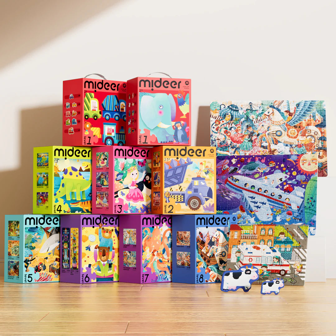 Puzzle dinozaury dla dzieci od Yamann kolorowe zestawy puzzli edukacyjnych i tematycznych