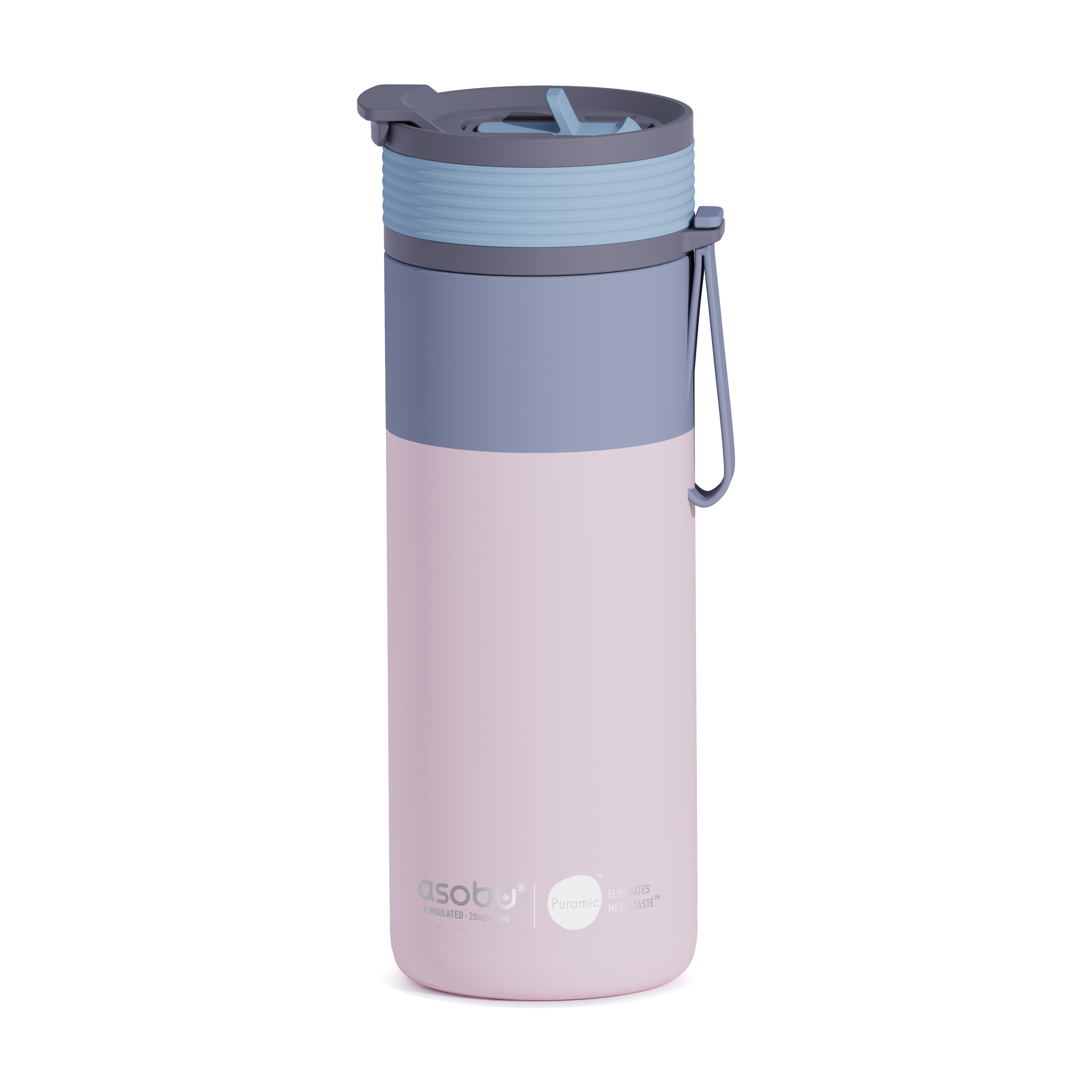 Tasse thermique Aspen Asobu – rose pastel 600 ml