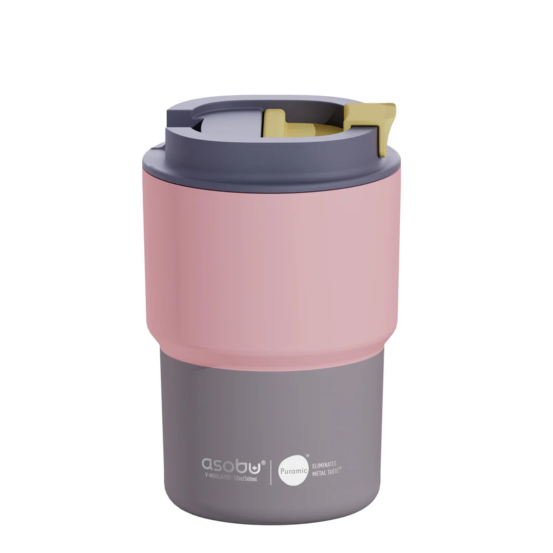 Tasse isotherme Coffee Express Asobu – pêche pastel 360 ml