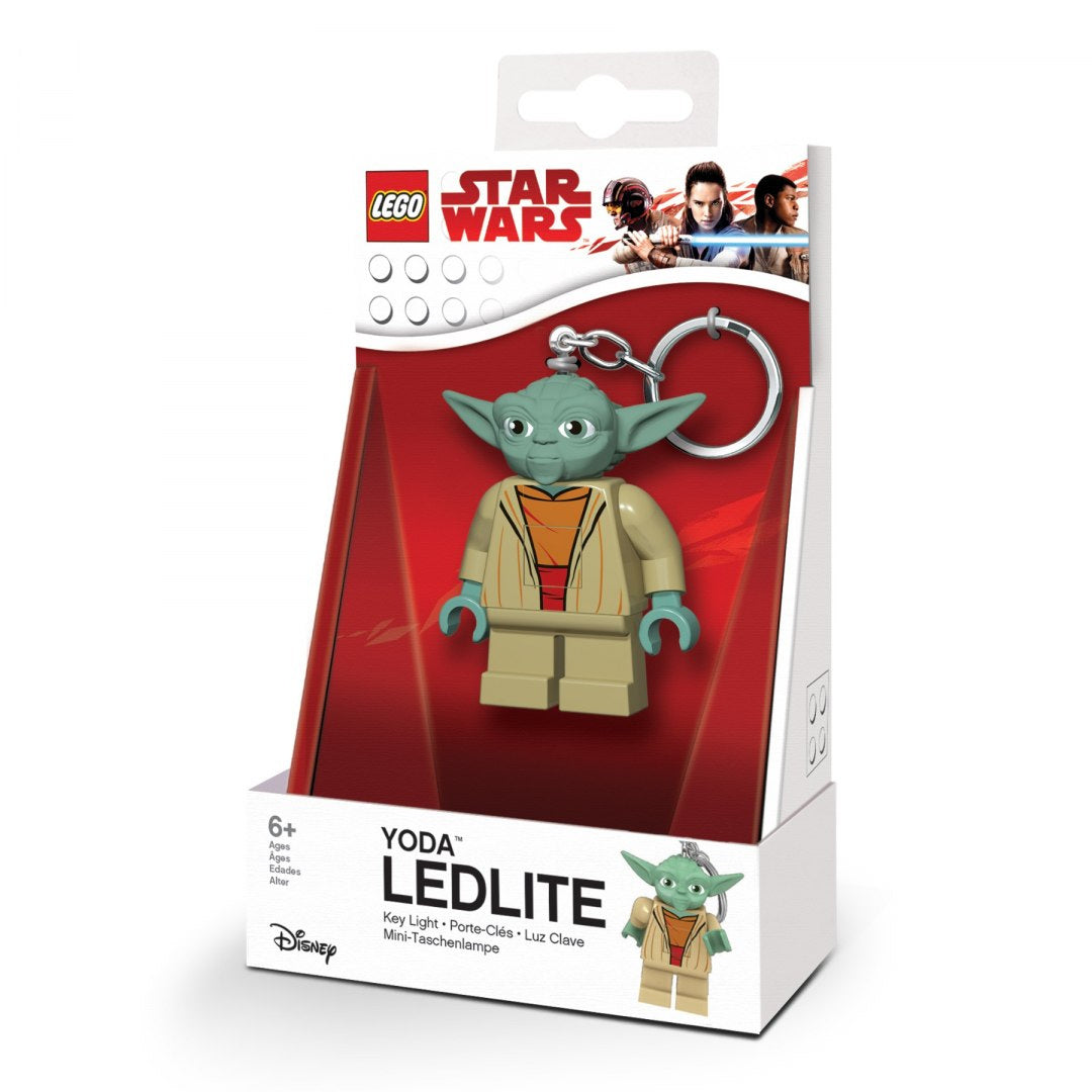 brelok z latarką Yoda LEGO Star Wars dla fanów w opakowaniu MOB