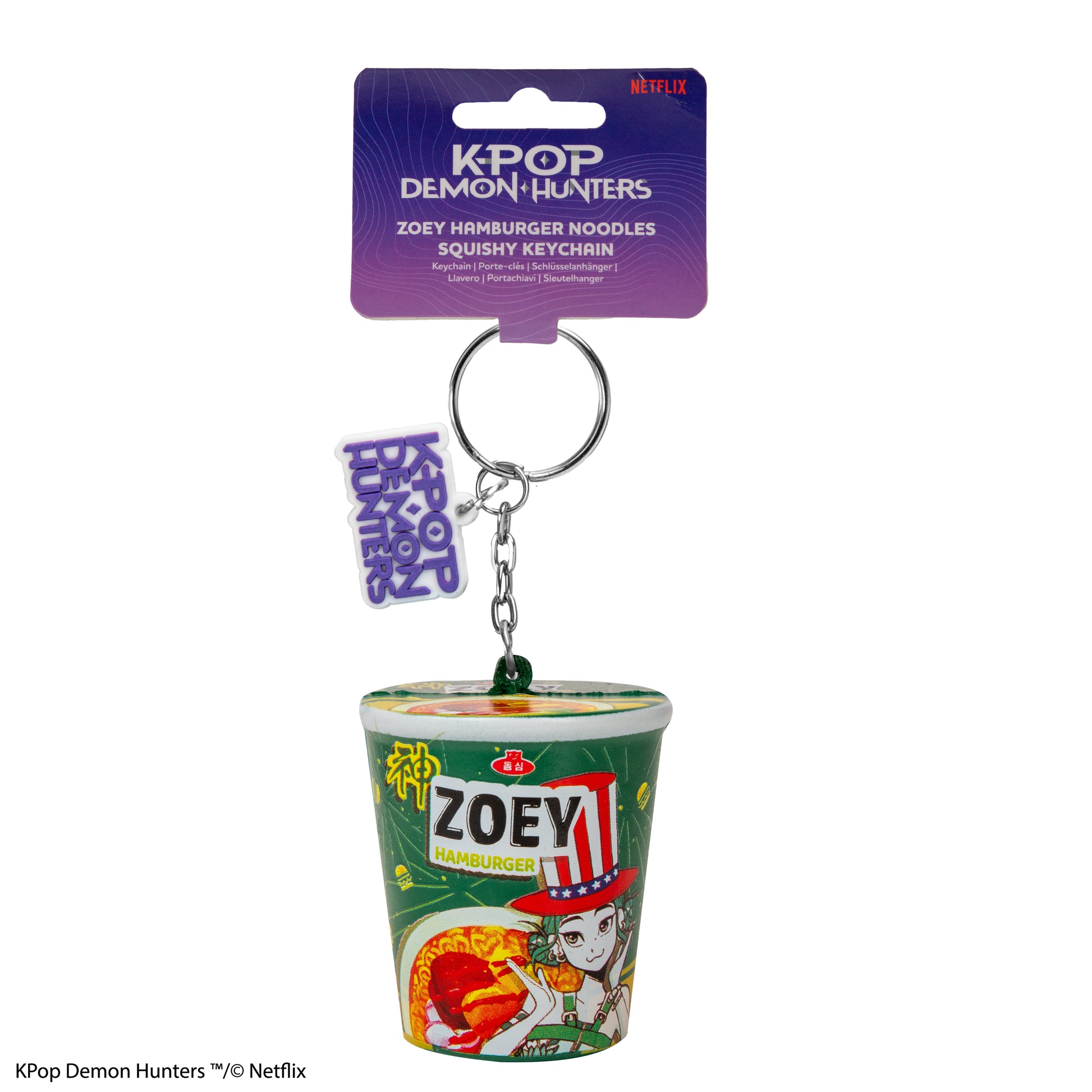Brelok squishy – Zoey Hamburger Noodles