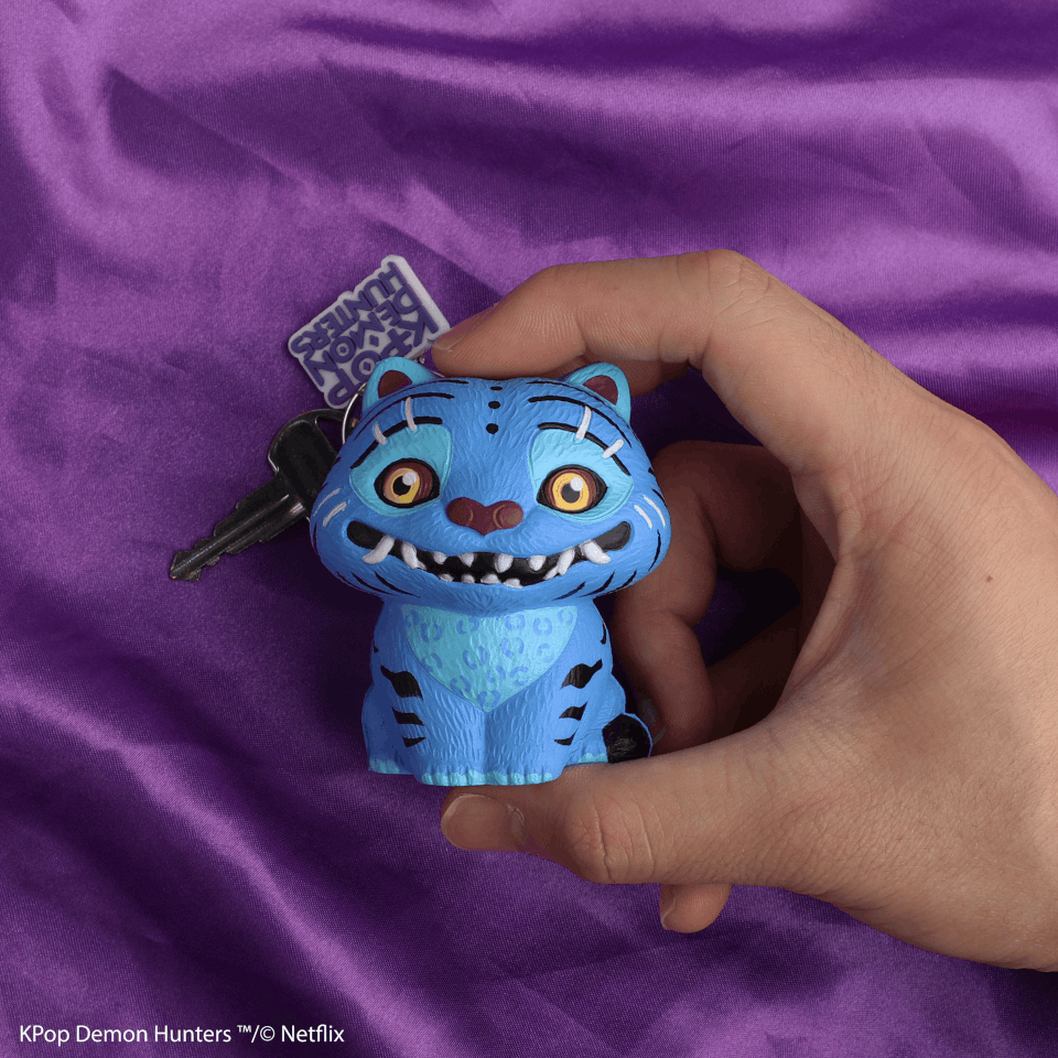 Brelok squishy – Derpy Tiger