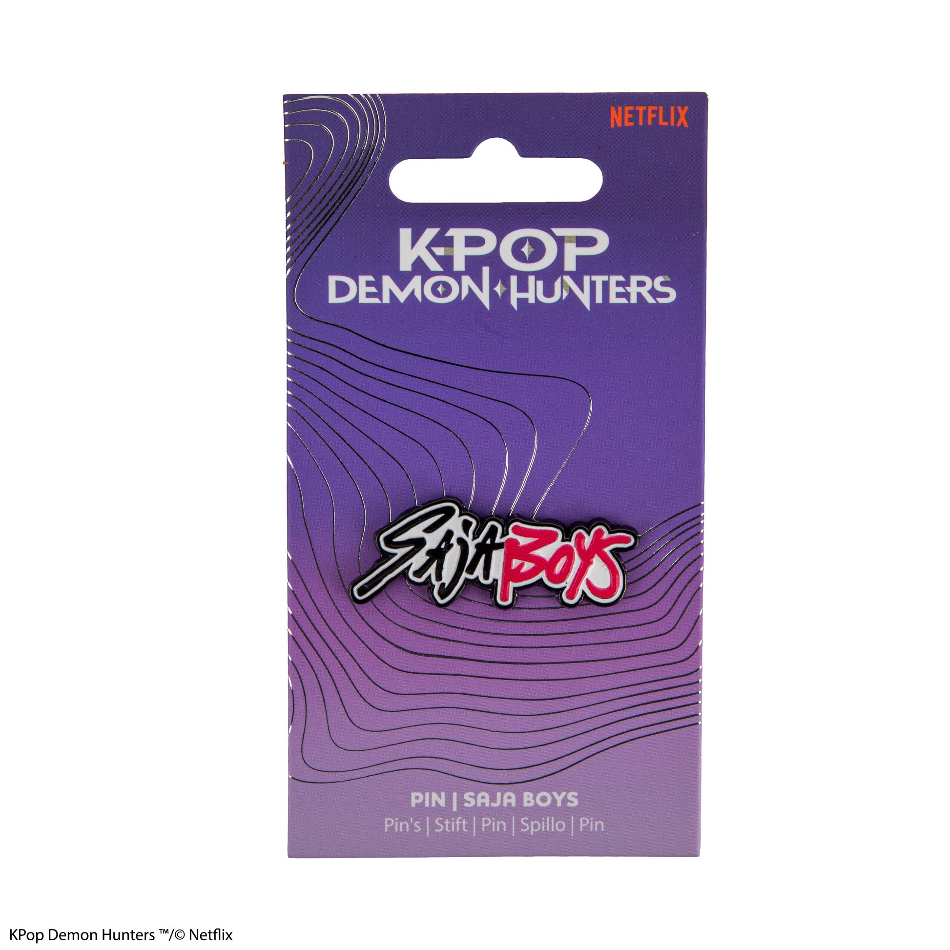 Pin metalowy Demon Hunters - Saja Boys
