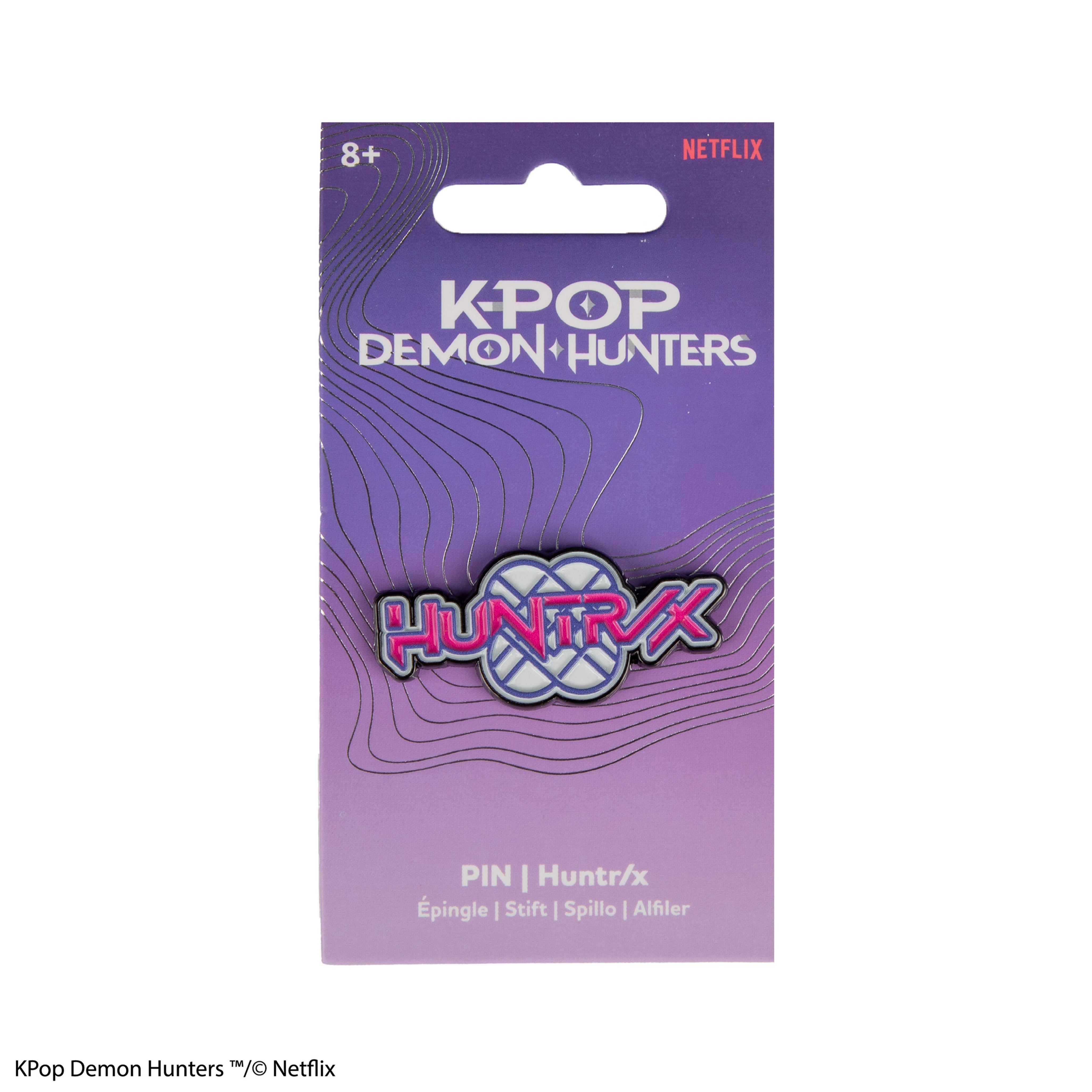 Pin metalowy Demon Hunters - HUNTR/X