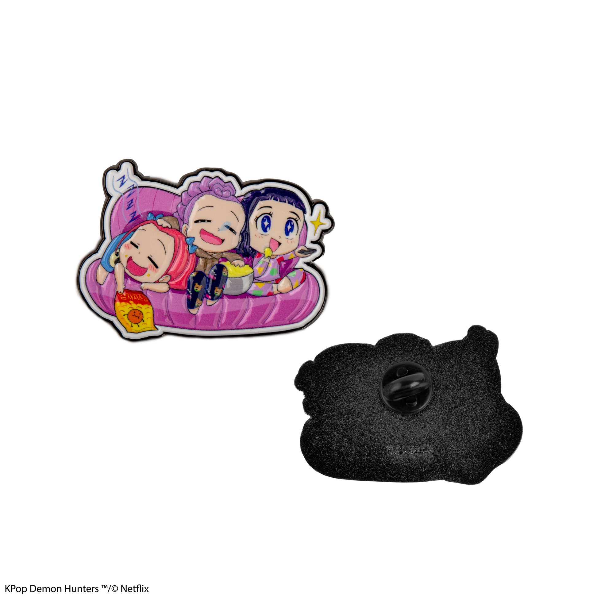 Pin metalowy Demon Hunters - Couch couch couch