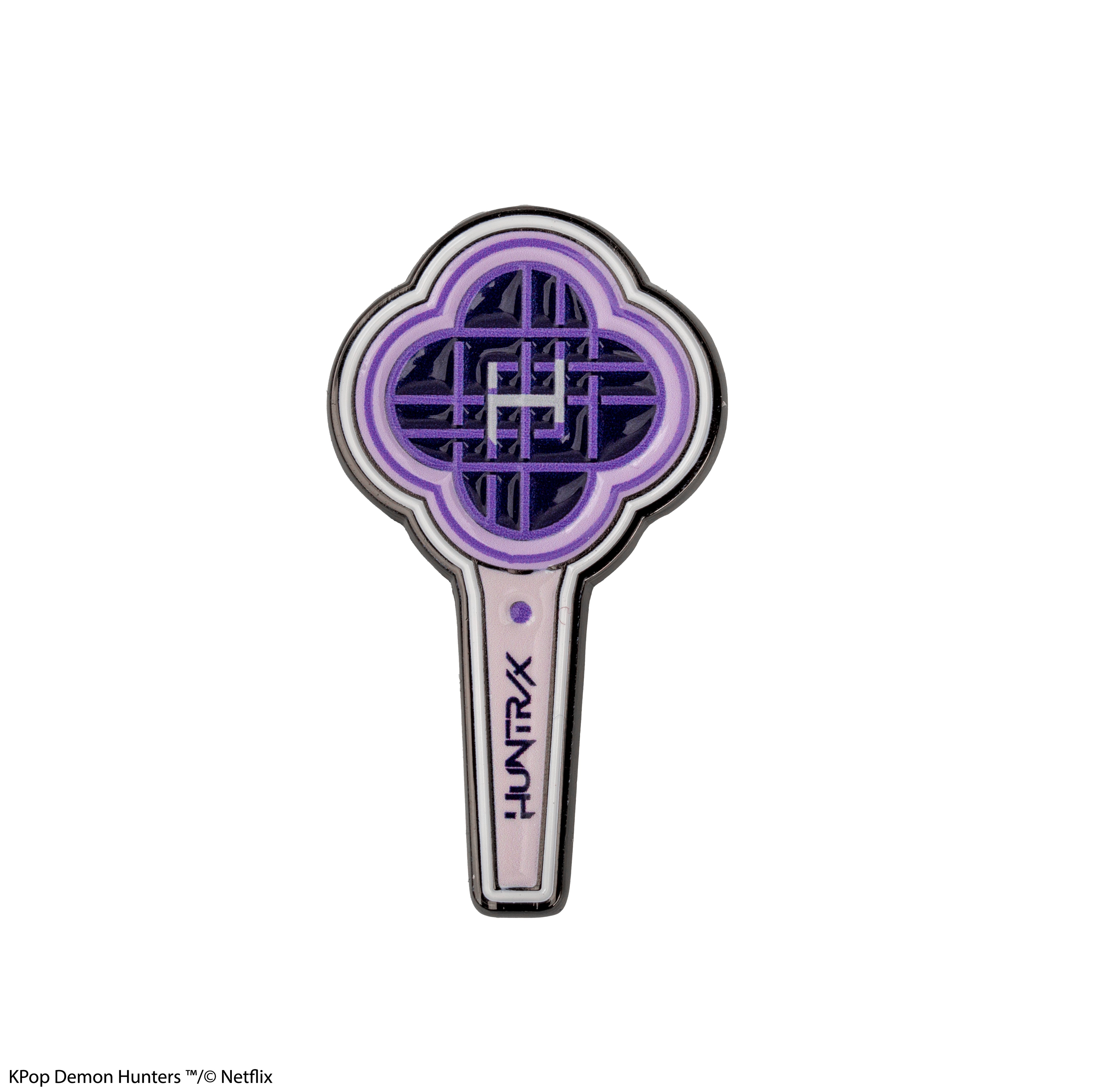 Pin metalowy Demon Hunters - HUNTR/X Light Stick