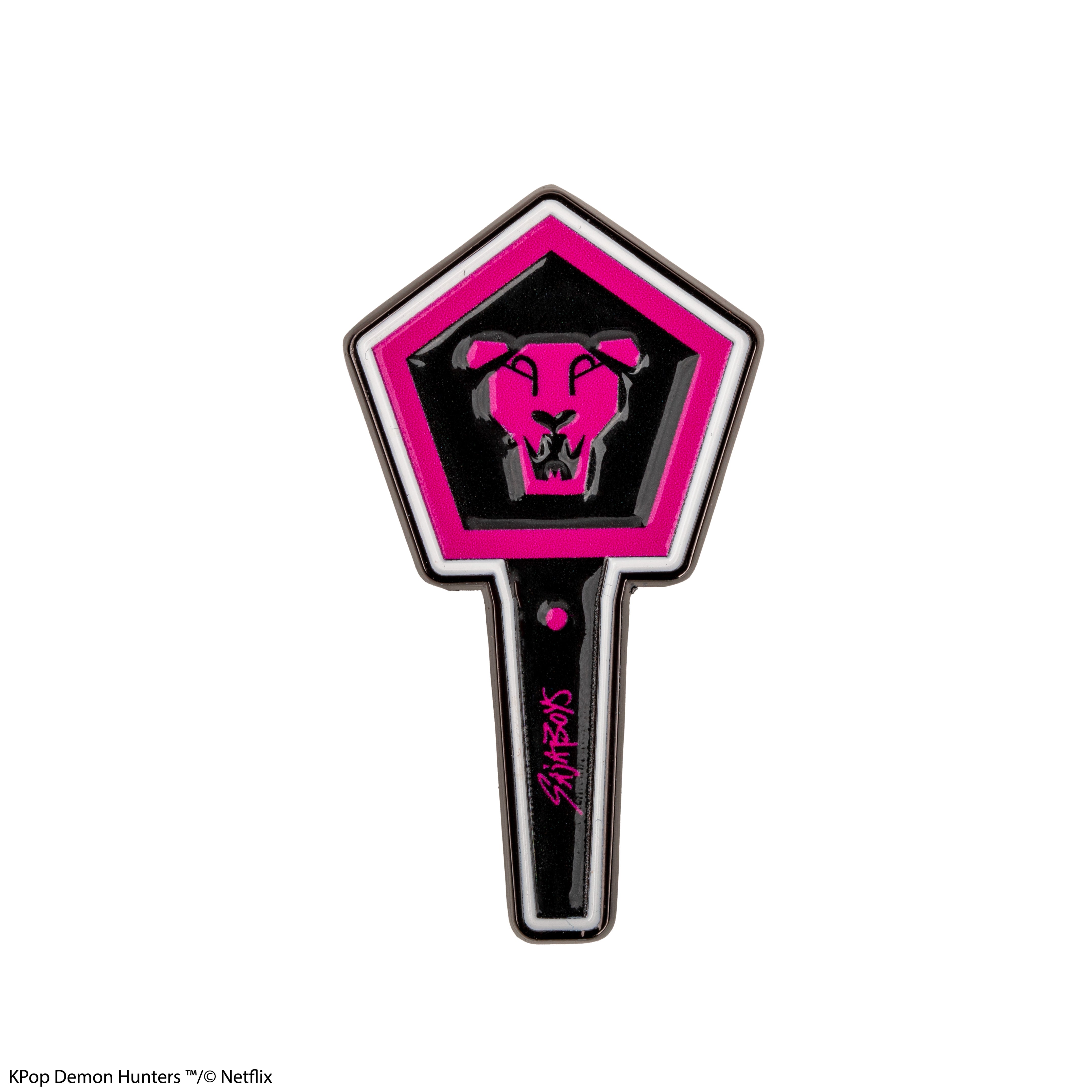 Pin metalowy Demon Hunters - Saja Boys Light Stick