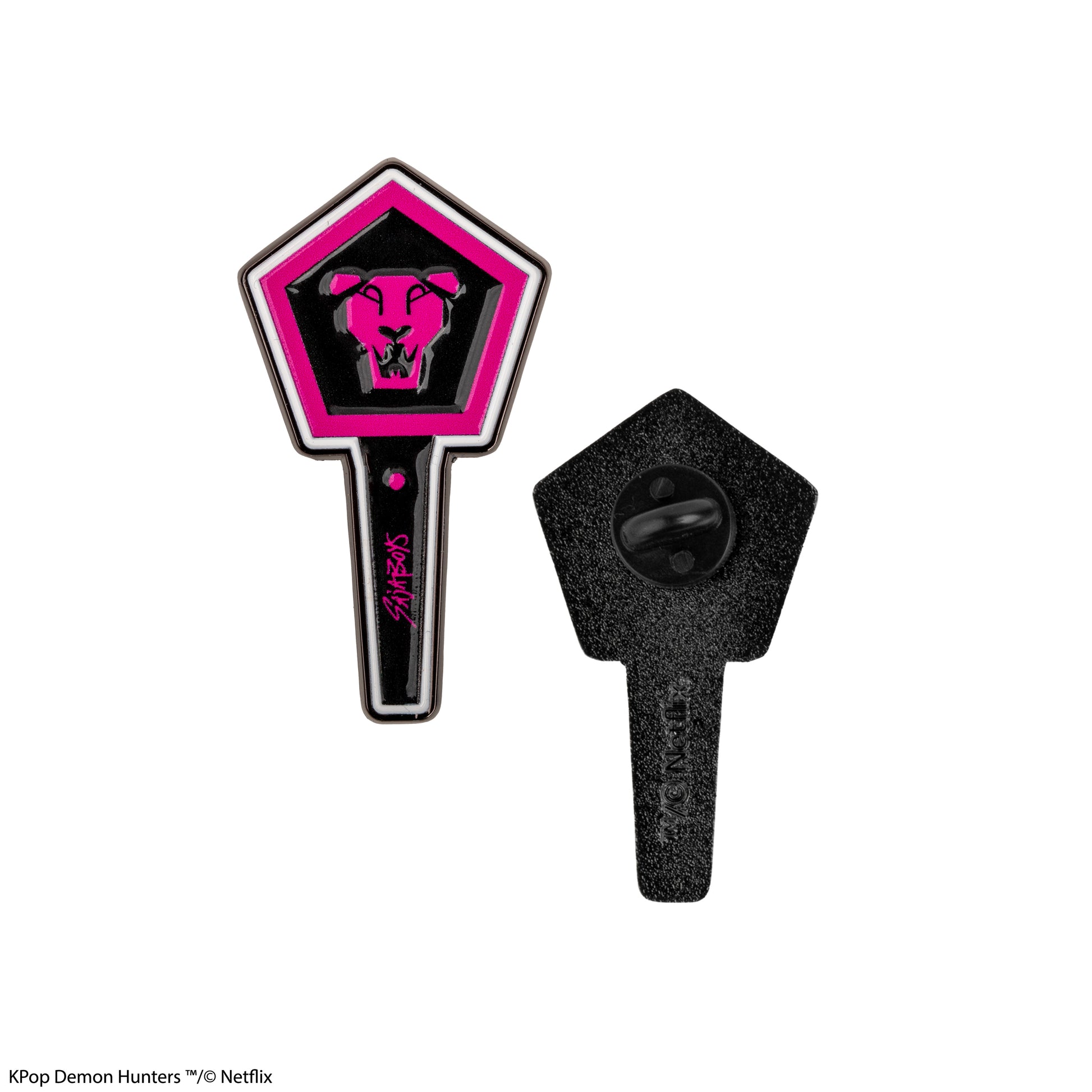 Pin metalowy Demon Hunters - Saja Boys Light Stick