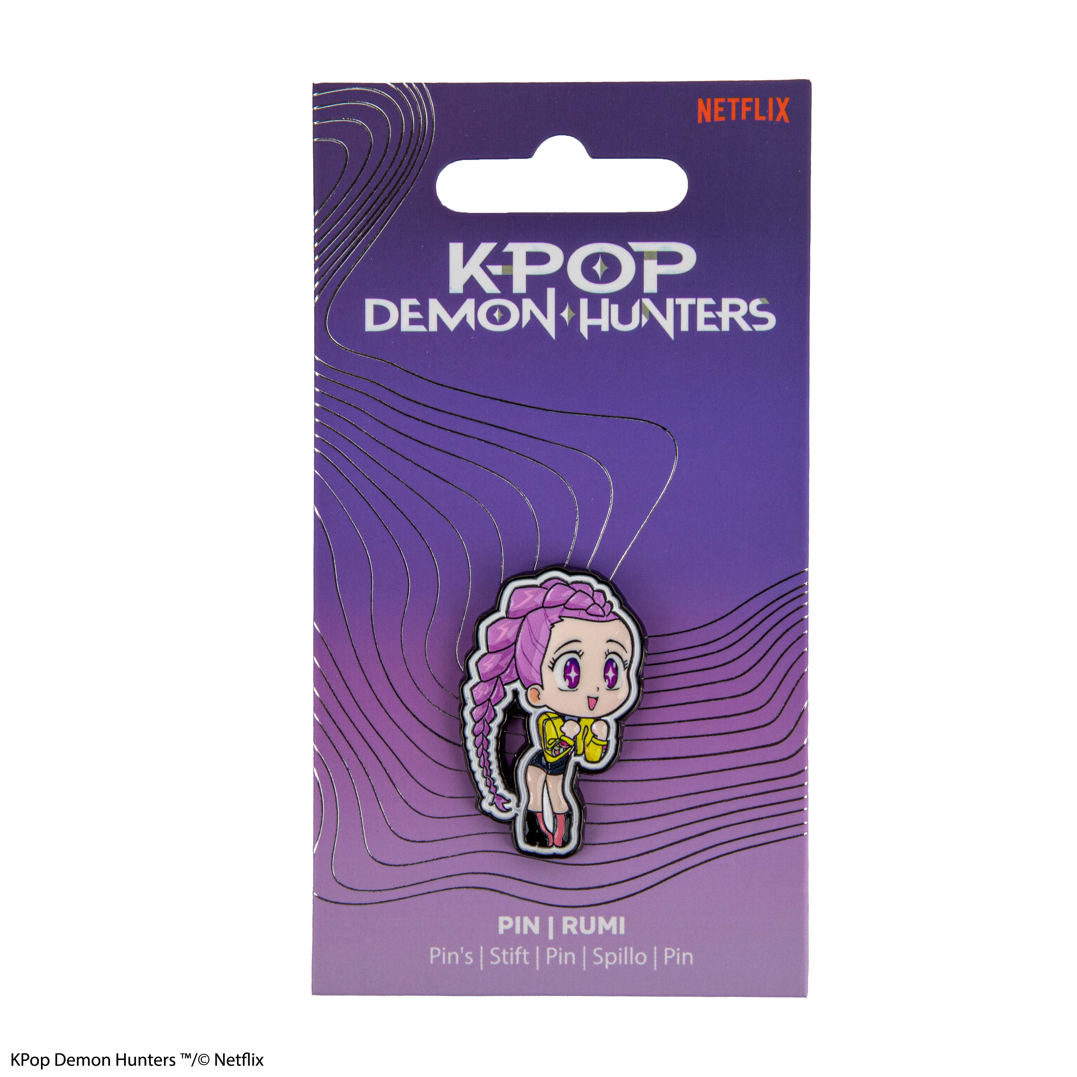 Pin metalowy Demon Hunters - Rumi