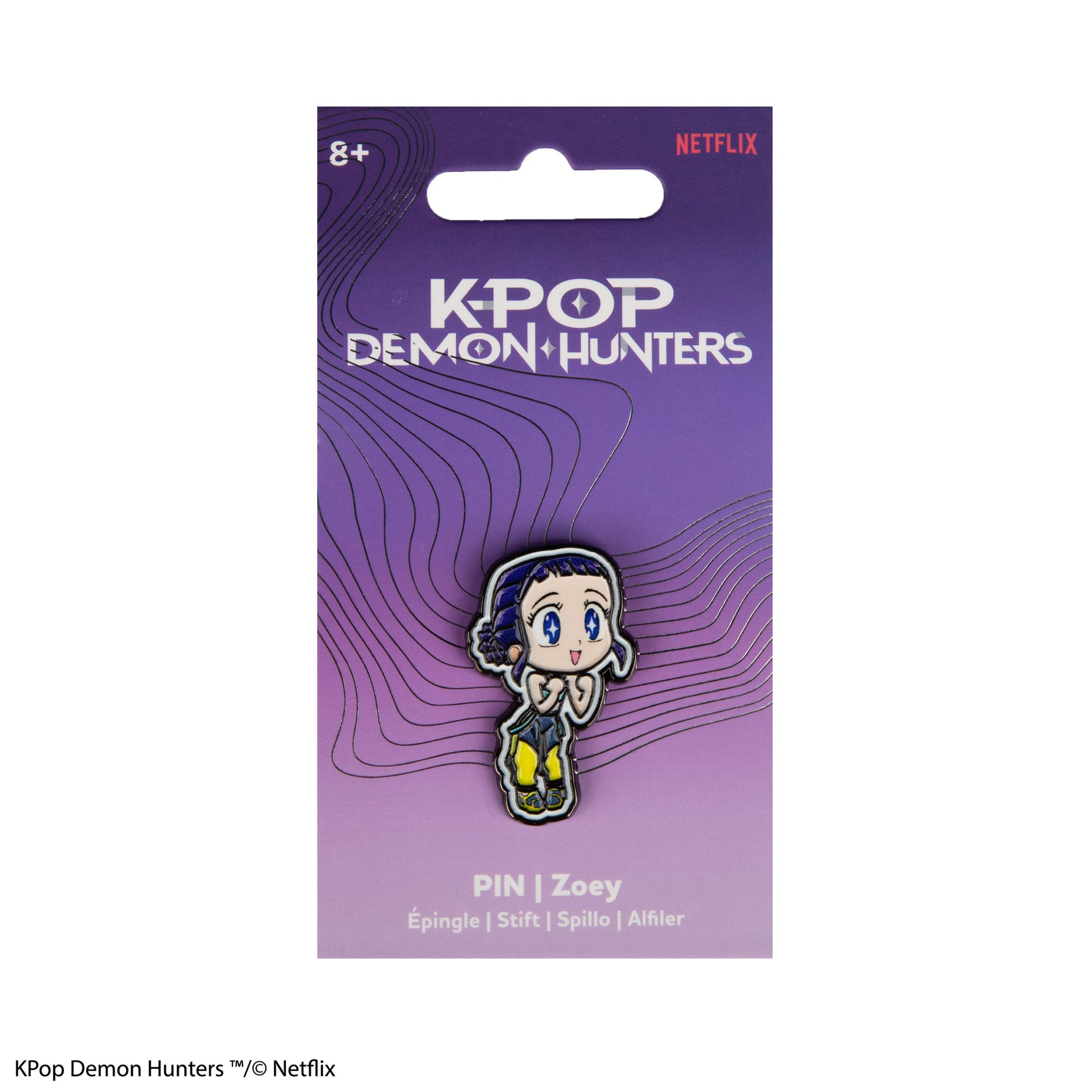 Pin metalowy Demon Hunters - Zoey