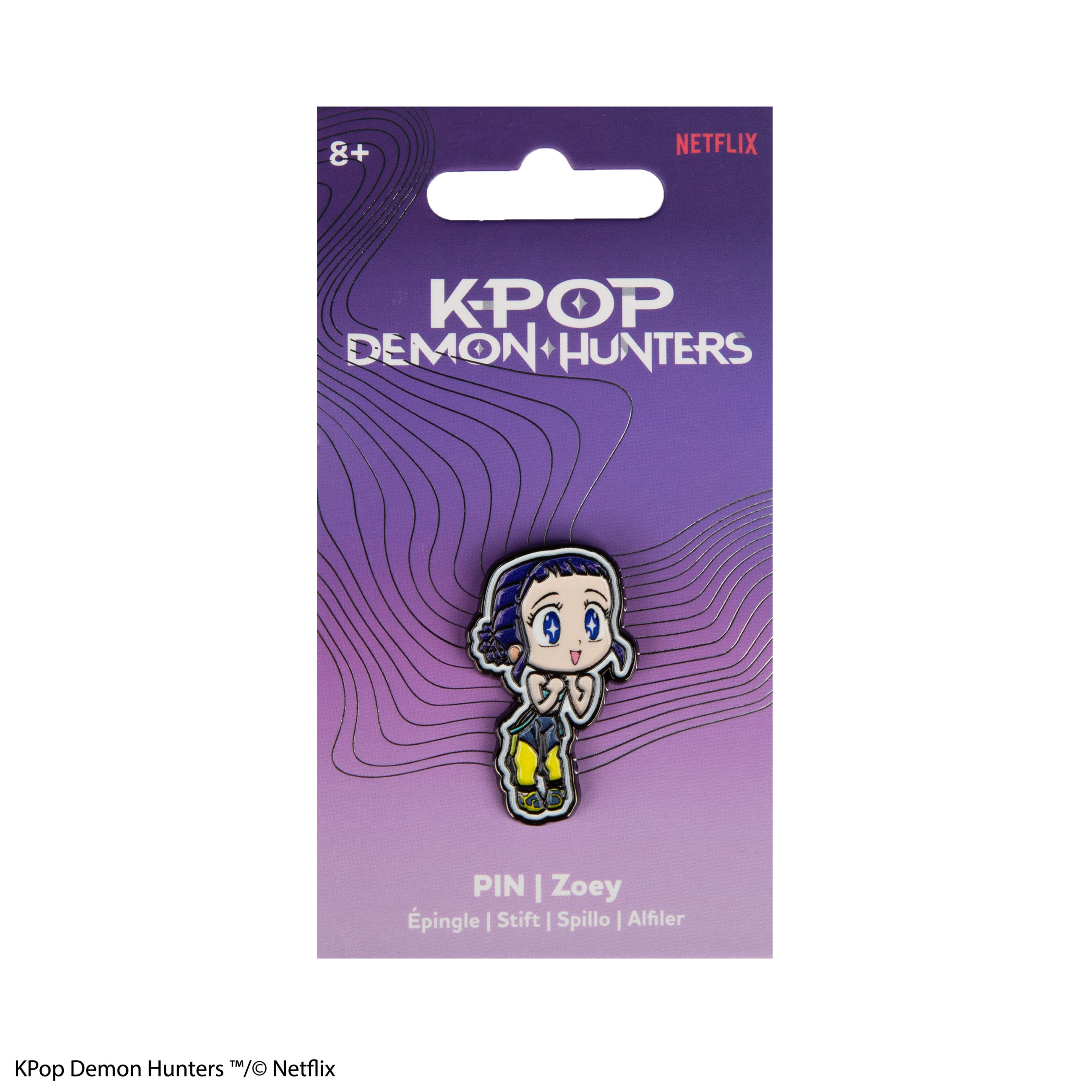 Pin metalowy Demon Hunters - Zoey