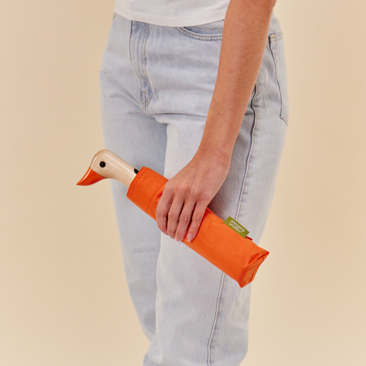 Entenregenschirm Original Duckhead – Papaya