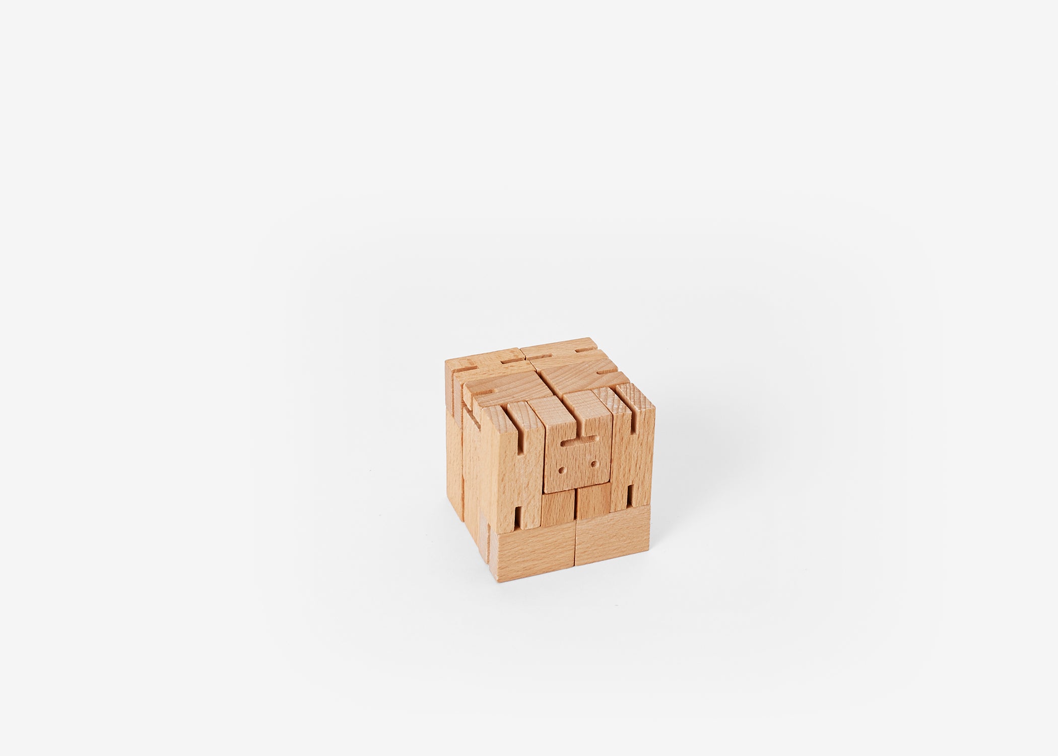Cubebot średni Areaware – naturalny