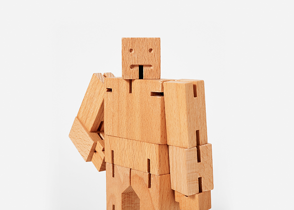 Cubebot średni Areaware – naturalny