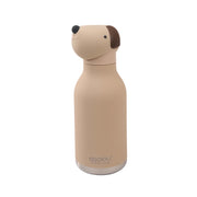 Botella térmica con pajita Bestie Asobu – Perro Beige 460 ml