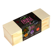 Jadalne kwiaty – zestaw do uprawy Resetea (aksamitka, bratek, nasturcja)