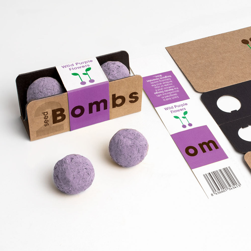 Biodiversity Bombs Resetea– Wild Purple Flowers
