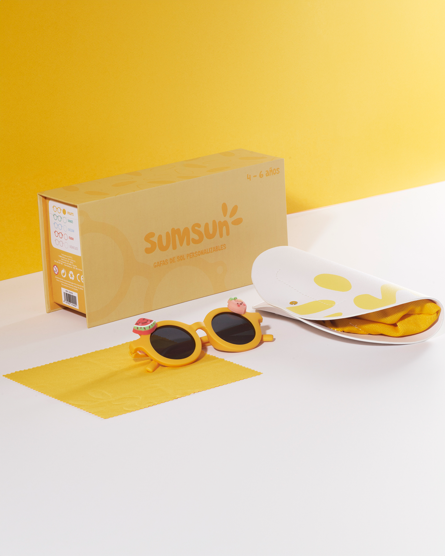 Occhiali da sole per bambini SumSun - Frutta