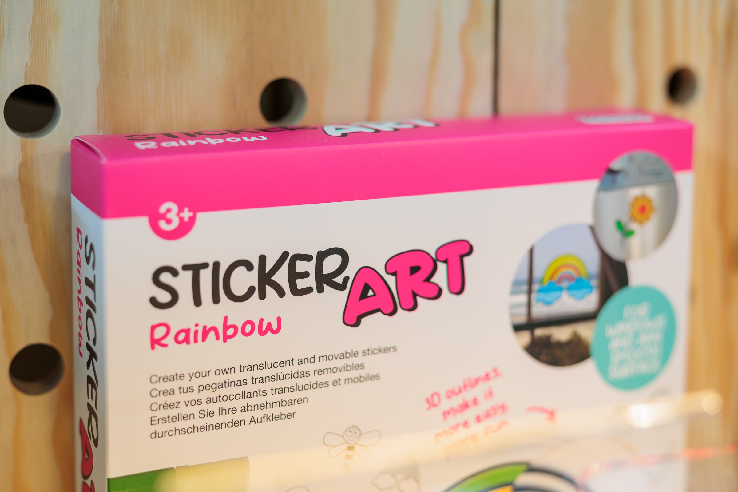 Kit de criação de adesivos Sticker Art – Rainbow
